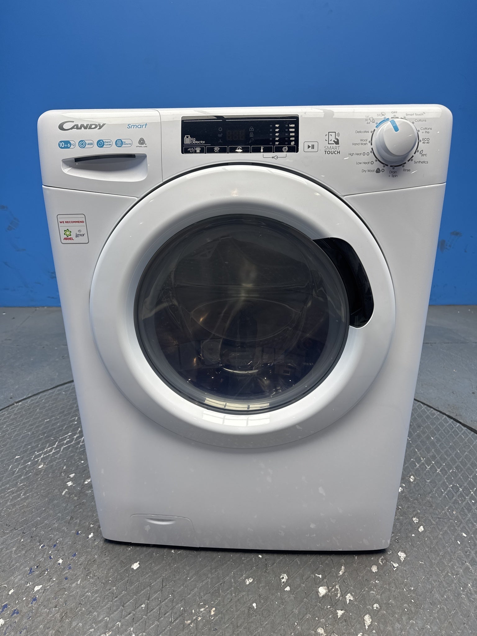 Candy CSW4106TE 10kg / 6kg 1400 Spin Smart Washer Dryer