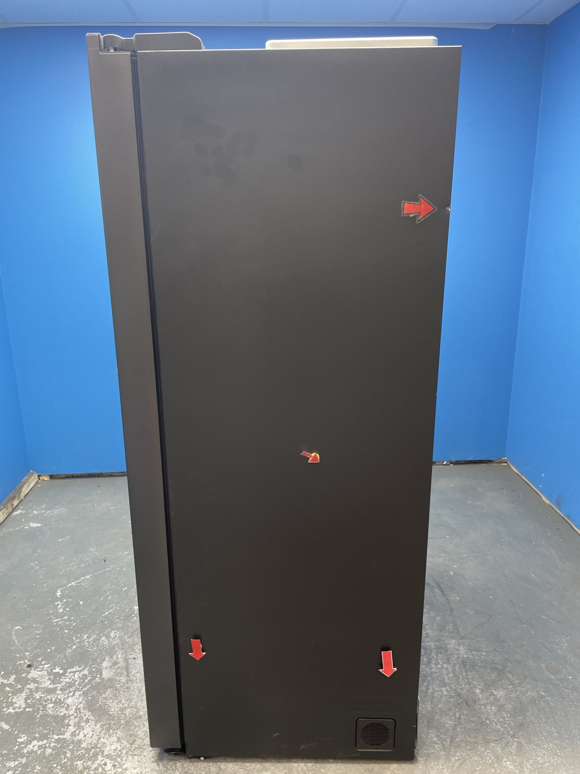 Haier HSW79F18DIPT 601L No Frost American Fridge Freezer