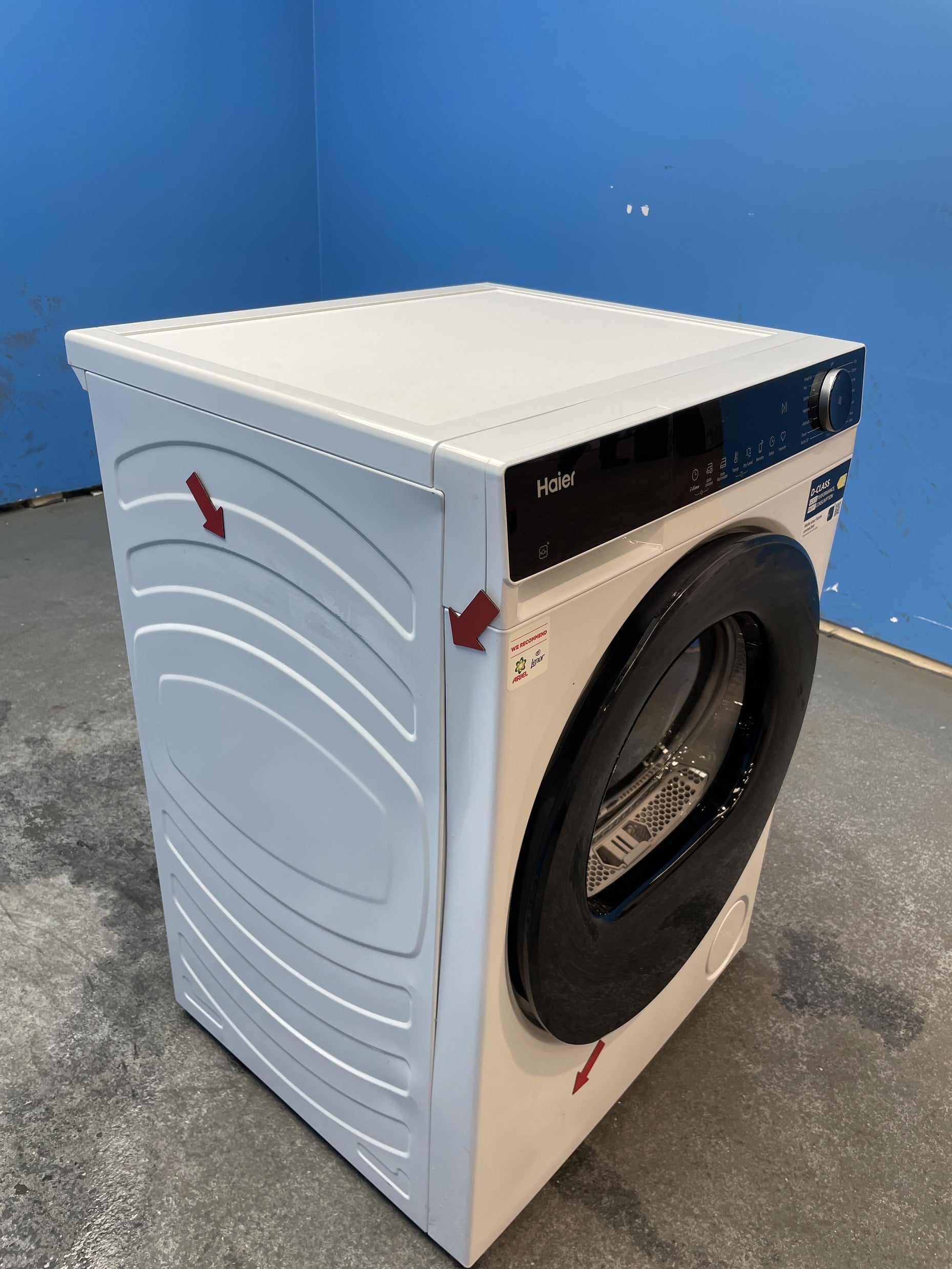 #GRC-160-339 - Haier HD80-D357U1 8kg Heat Pump Tumble Dryer