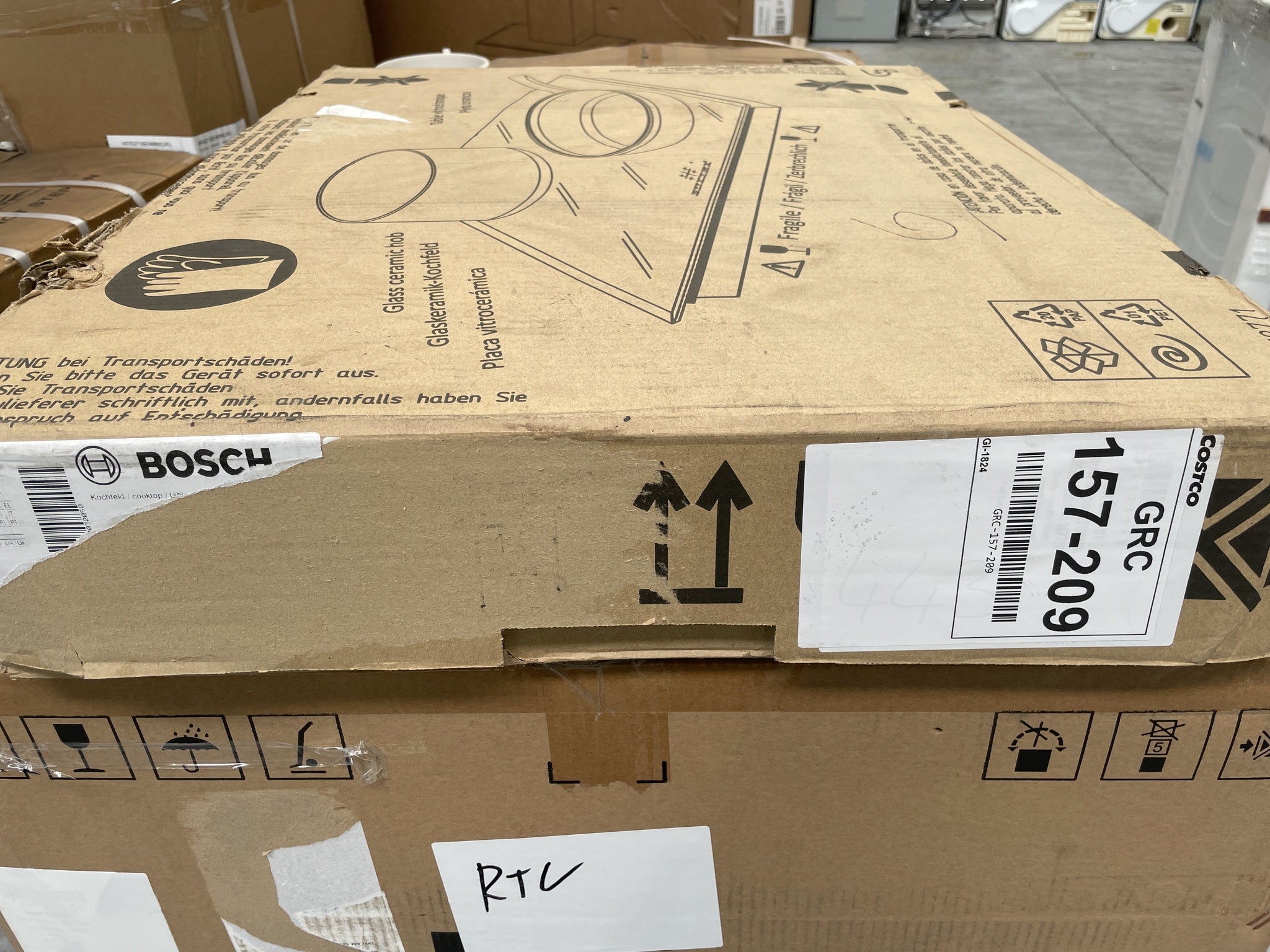 #GRC-157-209 - Bosch Series 6 PIX631HC1E Built-in 4 Zone Induction Hob