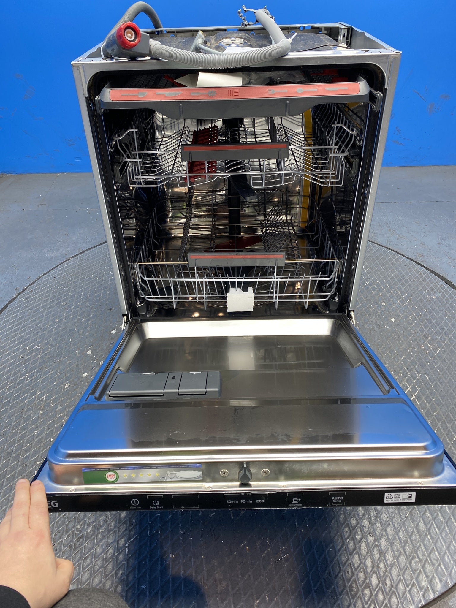 AEG FSK73917Z GlassCare 60cm Integrated 14 Place Dishwasher