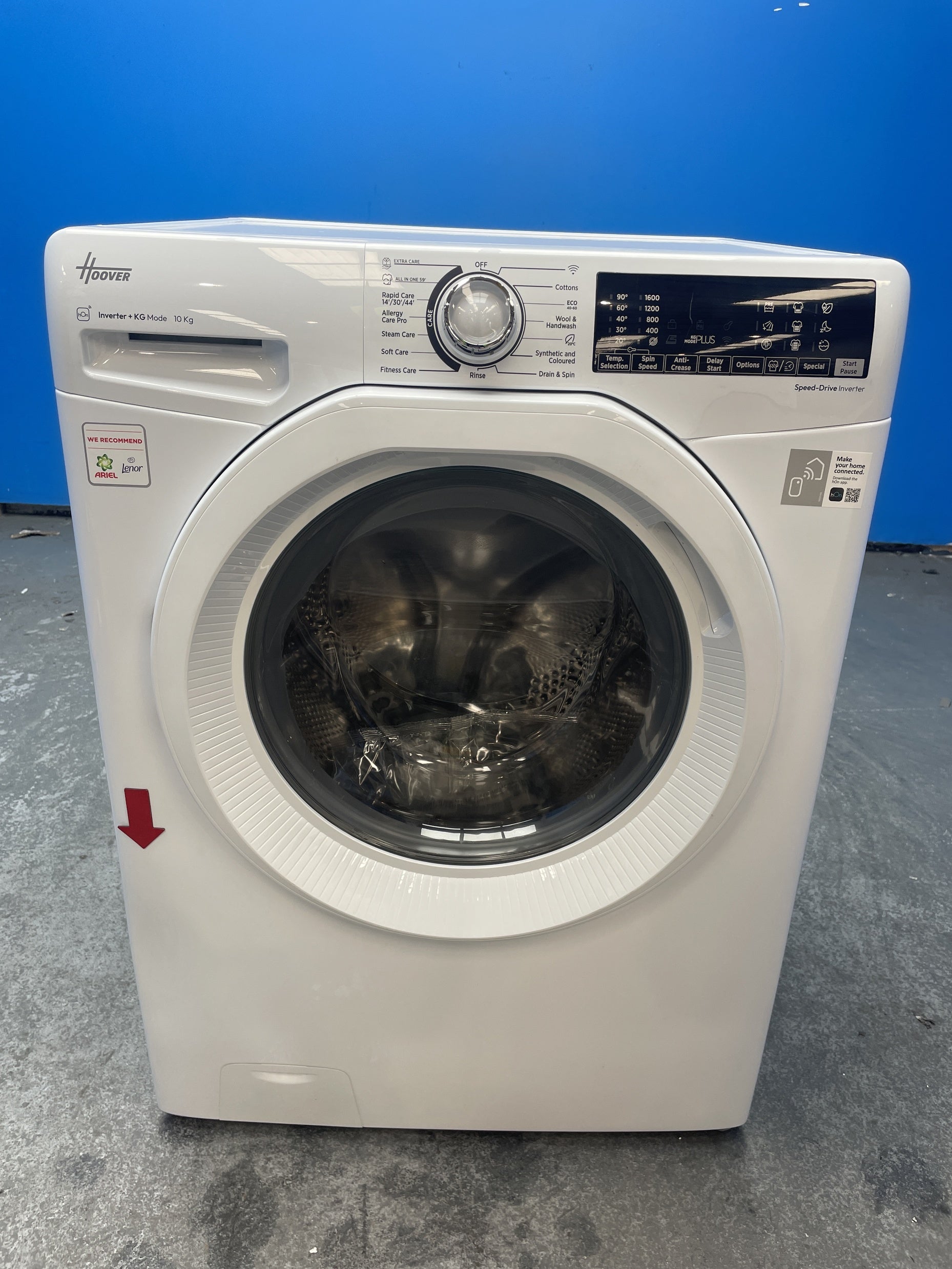#GRC-159-563 - Hoover H-WASH 350 H3WPS6106TAM6-80 10kg 1600rpm Washing Machine