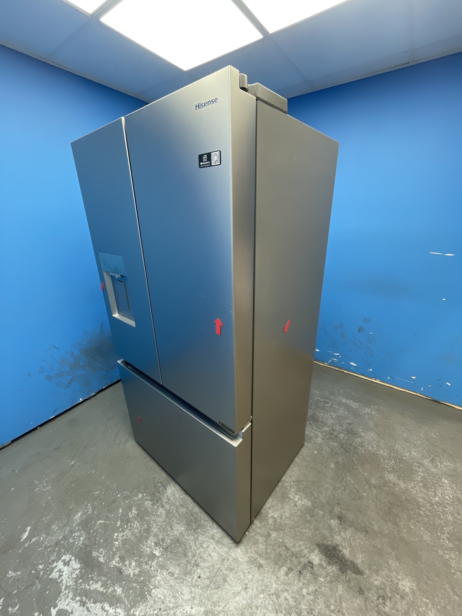 #GRC-163-241 - Hisense RF815N4SESE French Door 364 Litre Fridge Freezer