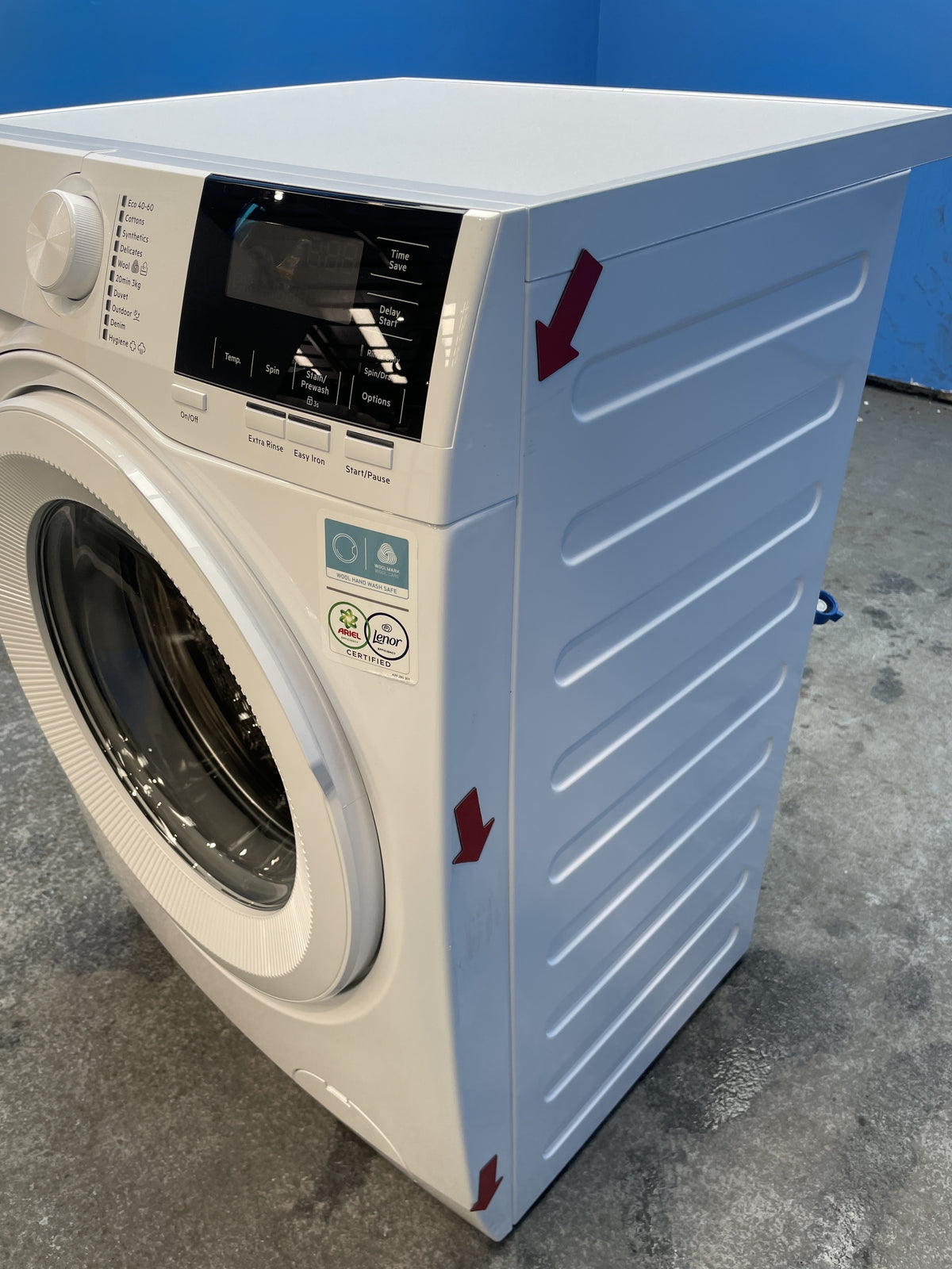 #GRC-158-286 - AEG 6000 Series ProSense LFR61842B 8kg 1400 Spin Washing Machine
