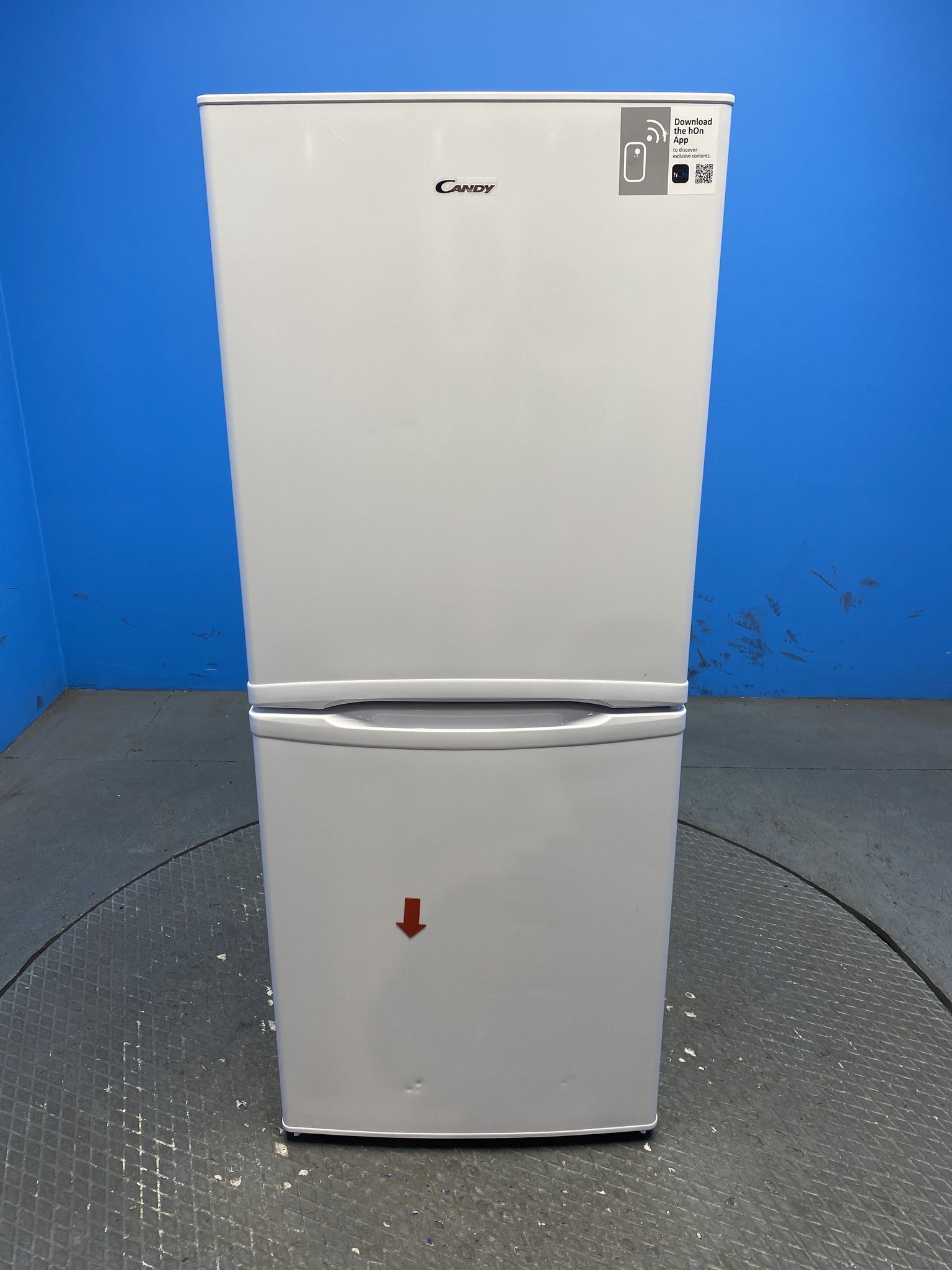 Candy CCH1S513EWK 185 Litre Combi Fridge Freezer