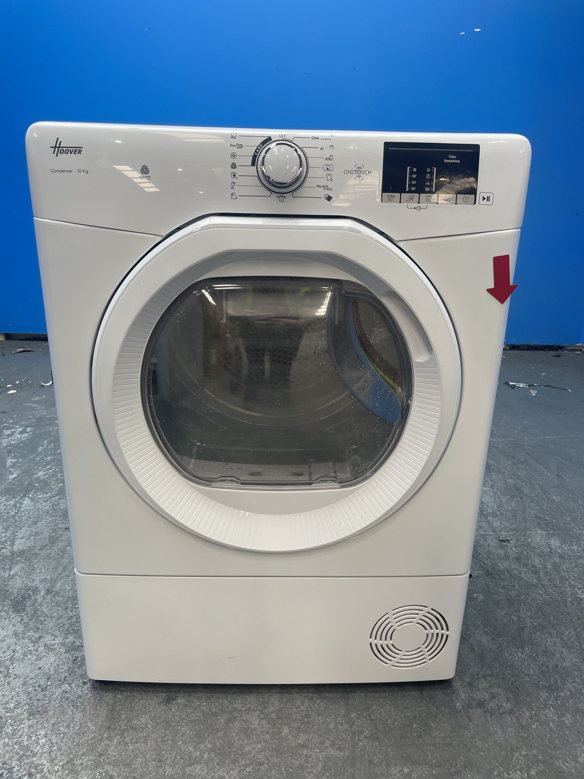 #GRC-159-210 - Hoover H-DRY 300 HLE C10DE-80 10kg Condenser Tumble Dryer