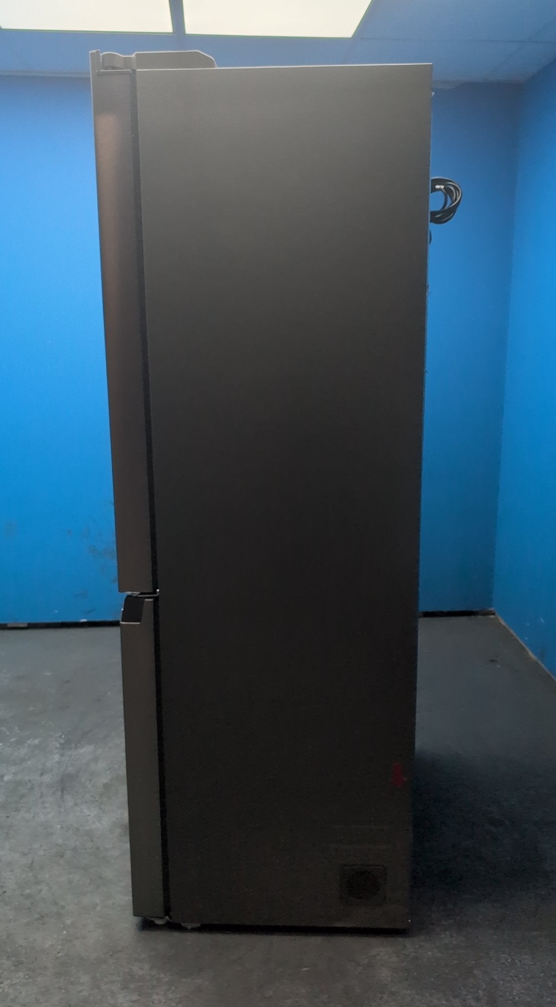 #GRC-163-435 - Haier American Style Fridge Freezer – 528L, Platinum Inox