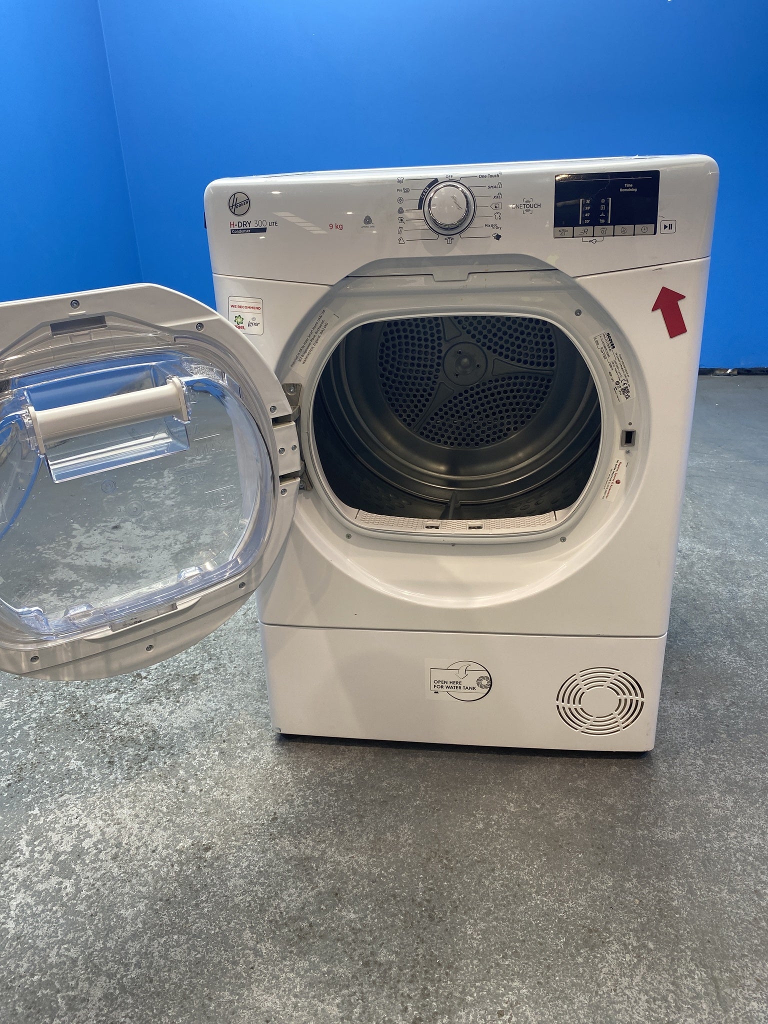 #GRC-156-172 - Hoover HLEC9DE 9kg Condenser Tumble Dryer