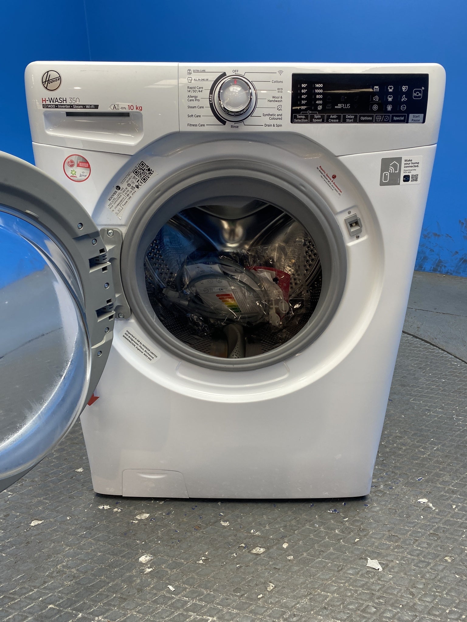 Hoover H3WPS4106TM6 10kg 1400 Spin Washing Machine