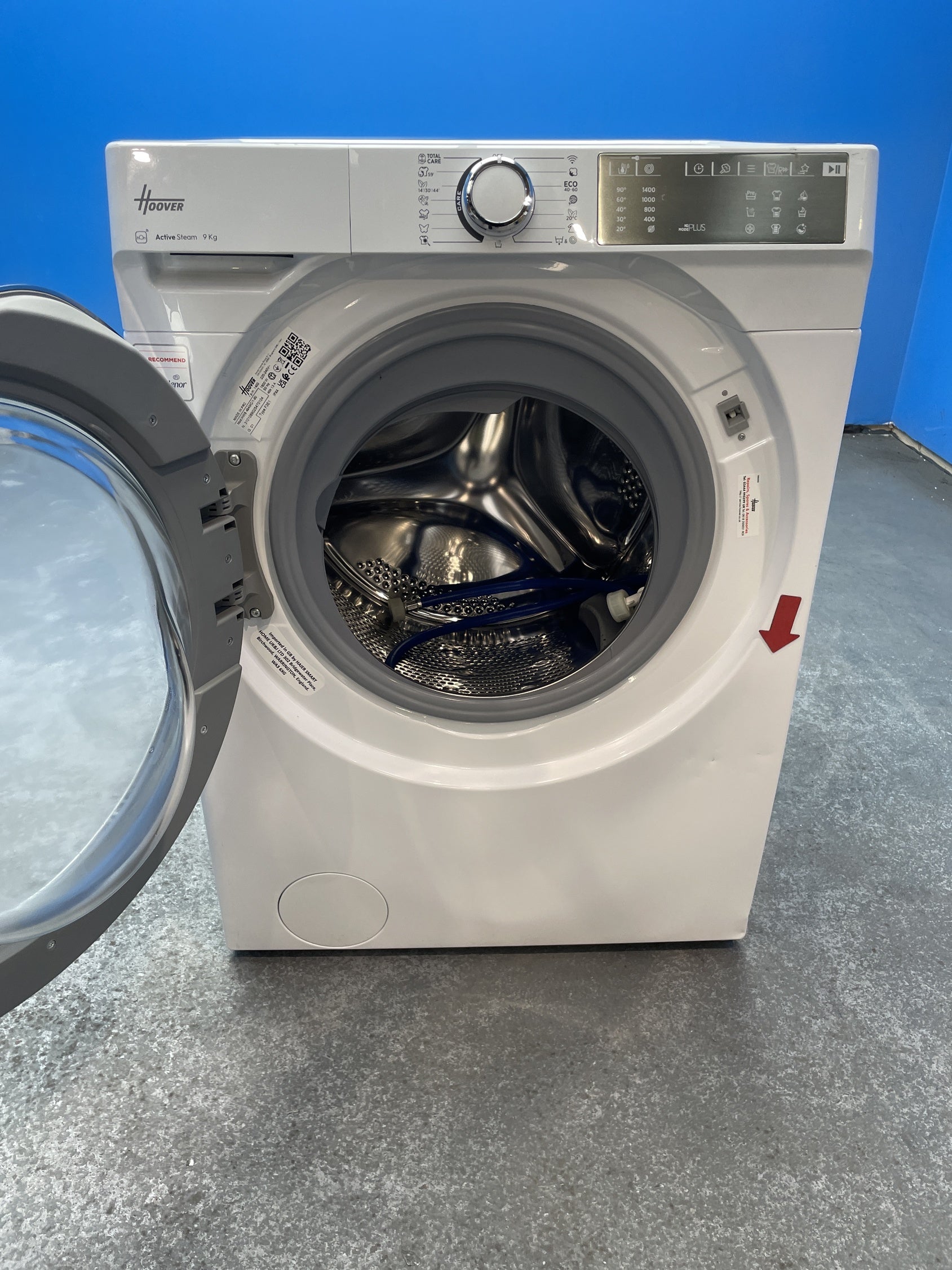 #GRC-155-844 - Hoover HWB 49AMC 9kg 1400 Spin Washing Machine