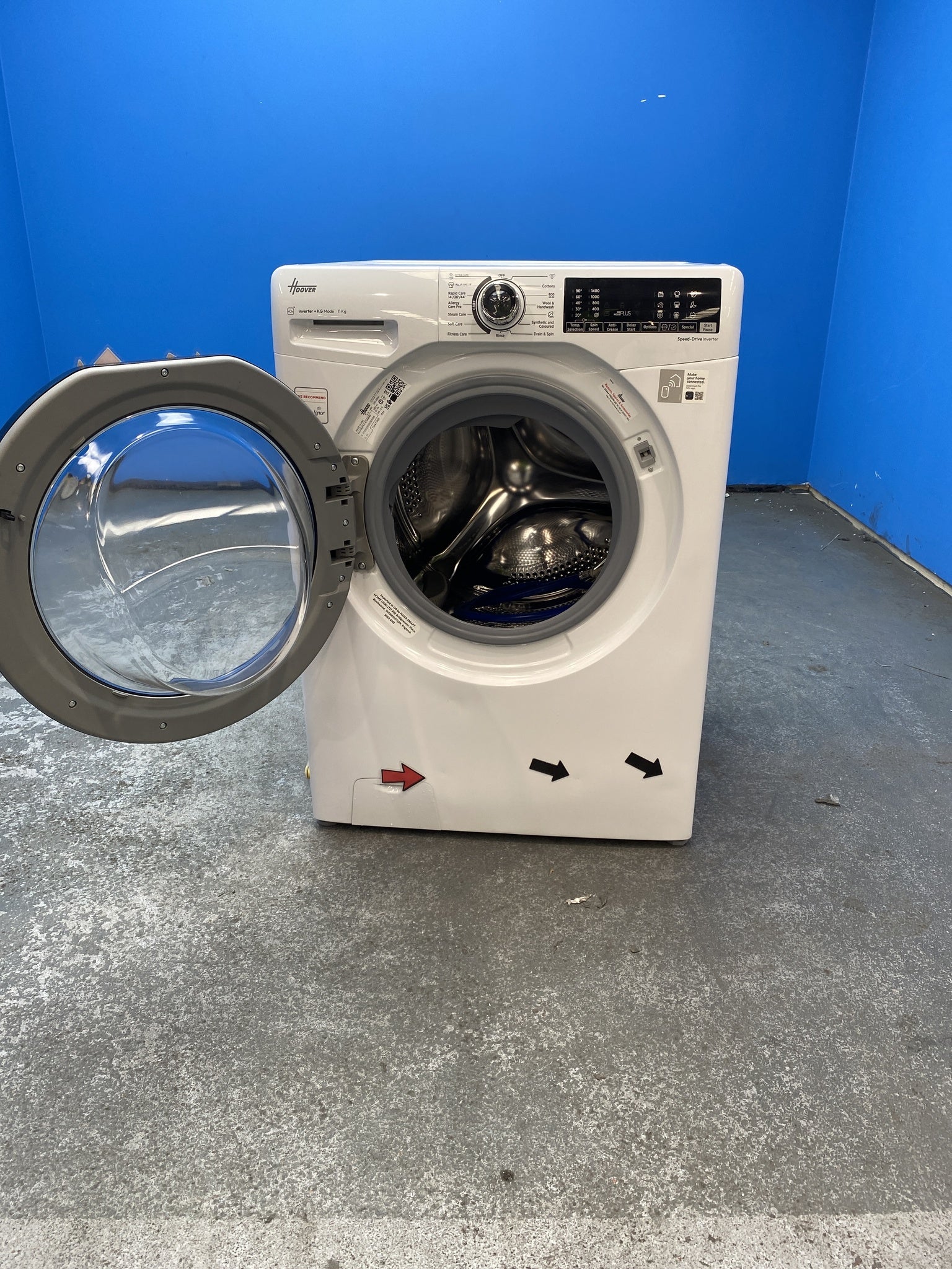 #GRC-156-069 - Hoover H3WPS4116TAMB5 11kg 1400 Spin Washing Machine
