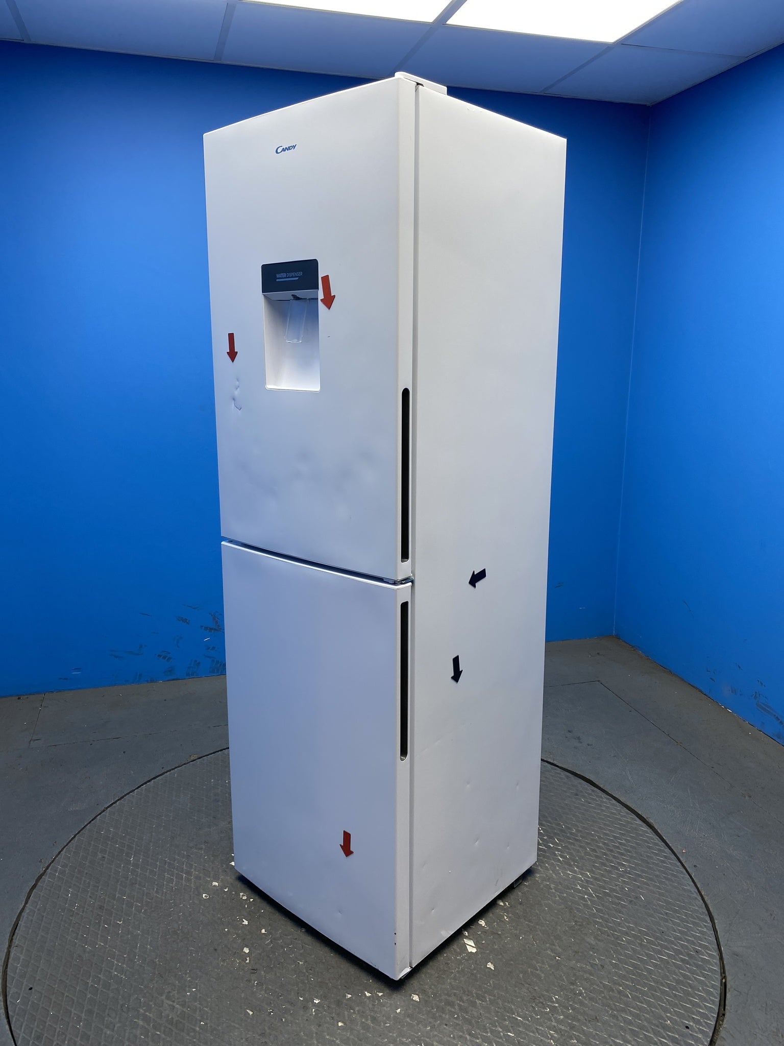 Candy CCT3L517EWWK 246 Litre Combi Fridge Freezer