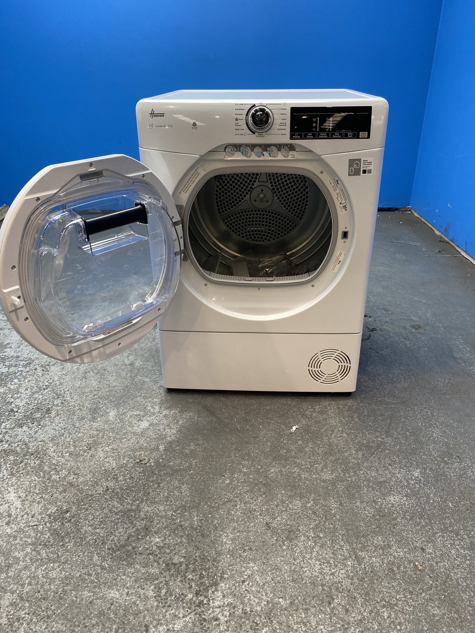 #GRC-156-056 - Hoover H-DRY 350 HREC9TBE-80 9kg Condenser Tumble Dryer