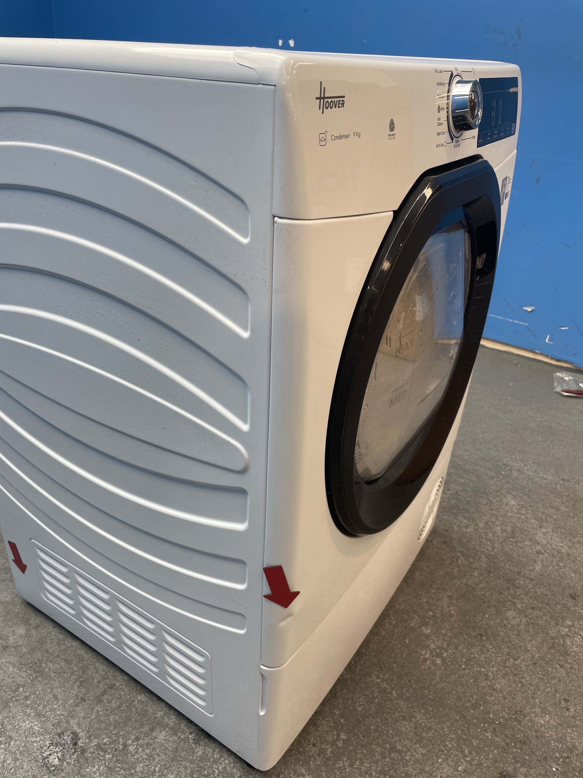 #GRC-157-359 - Hoover H-DRY 350 HREC9TBE-80 9kg Condenser Tumble Dryer