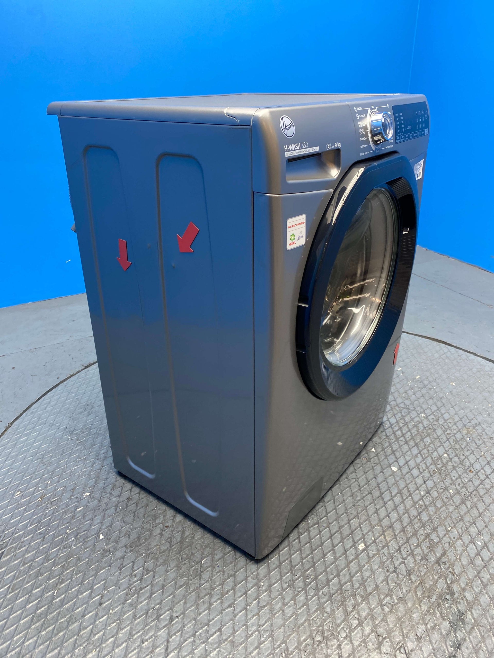 Hoover H3WPS496TAMBR680 9kg 1400 Spin Washing Machine