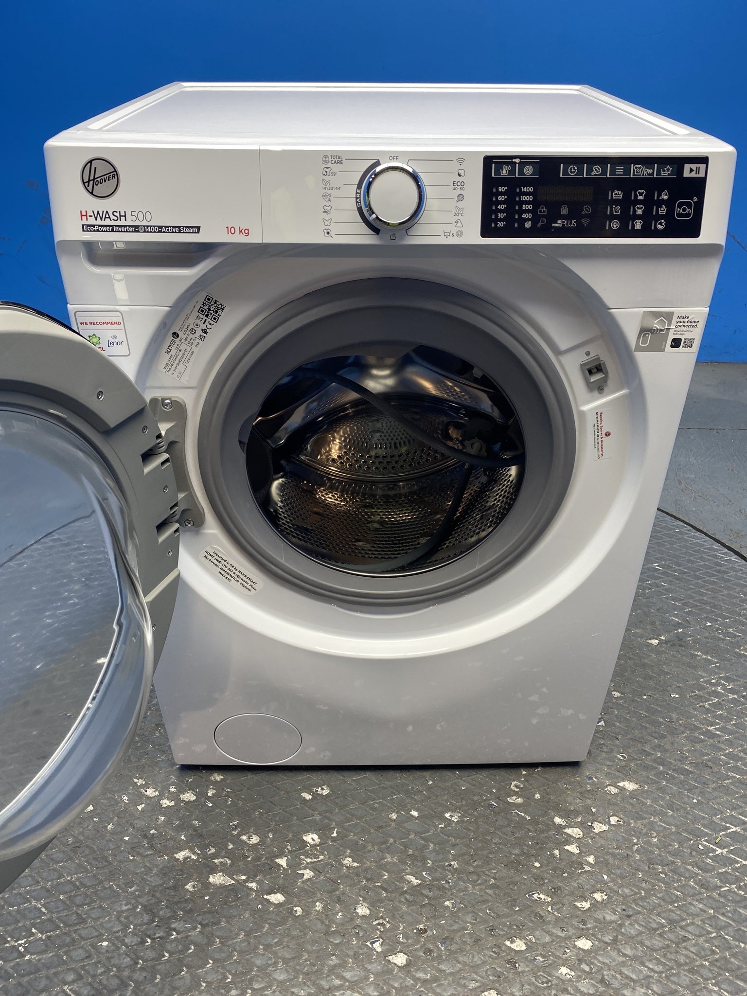 Hoover HW410AMC 10kg 1400 Spin Washing Machine
