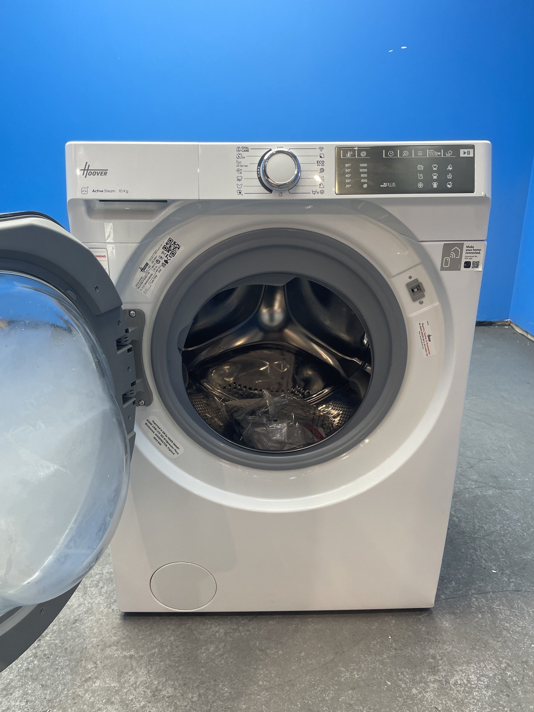 #GRC-153-557 - Hoover HWB 410AMC/1-80 10kg 1400 Spin Washing Machine