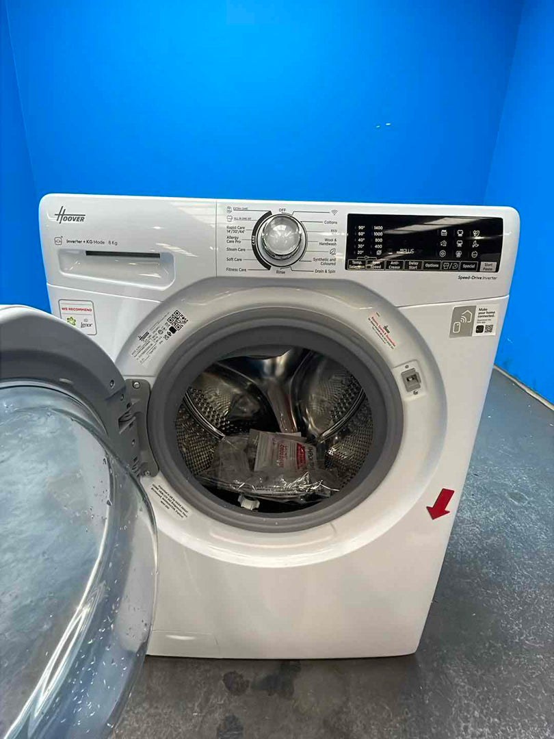 #GRC-160-504 - Hoover H3WPS486TAM6 8kg 1400 Spin Washing Machine