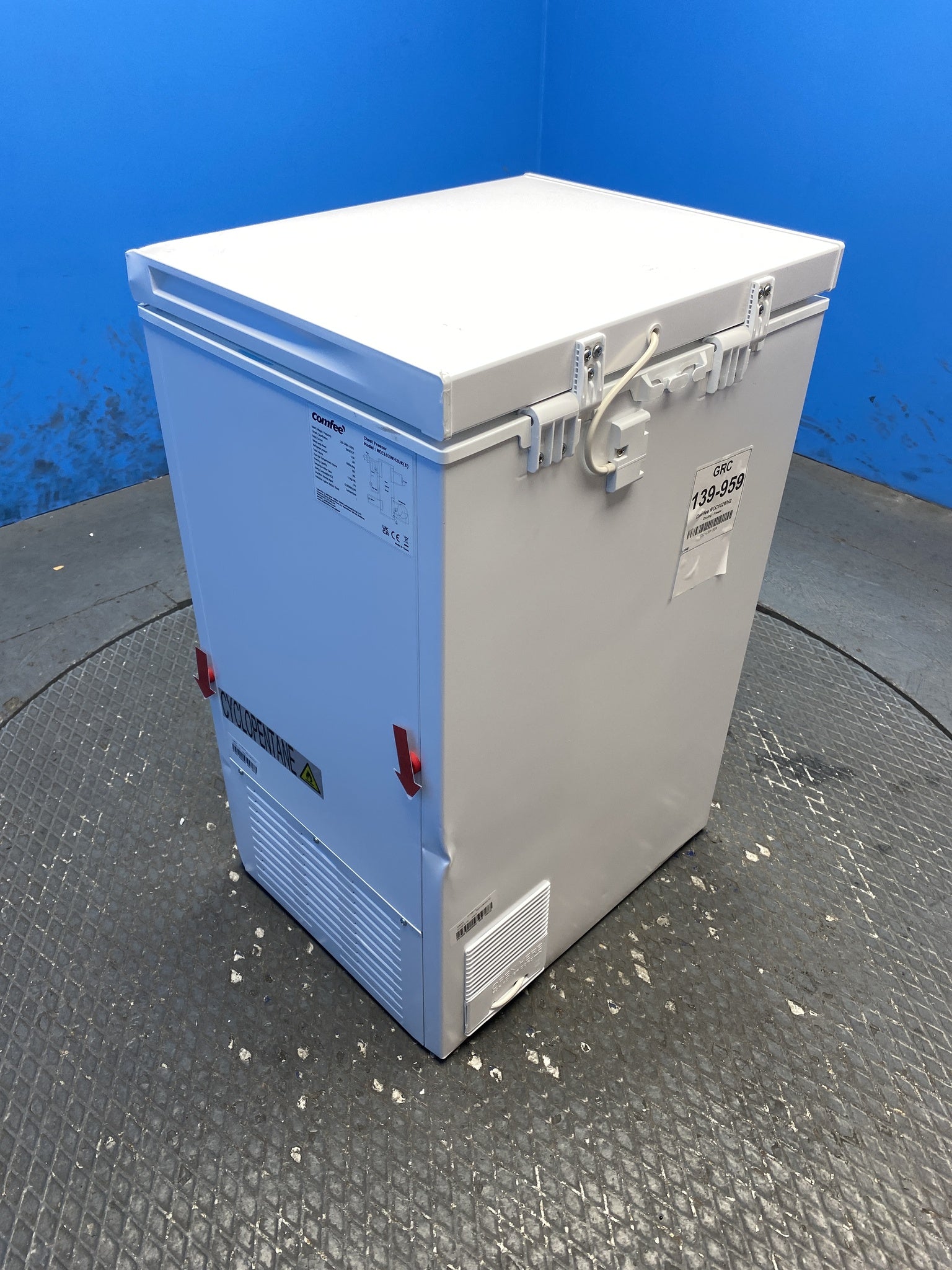COMFEE RCC102WH2UK(E) 99L Dual Mode & Inverter Chest Freezer