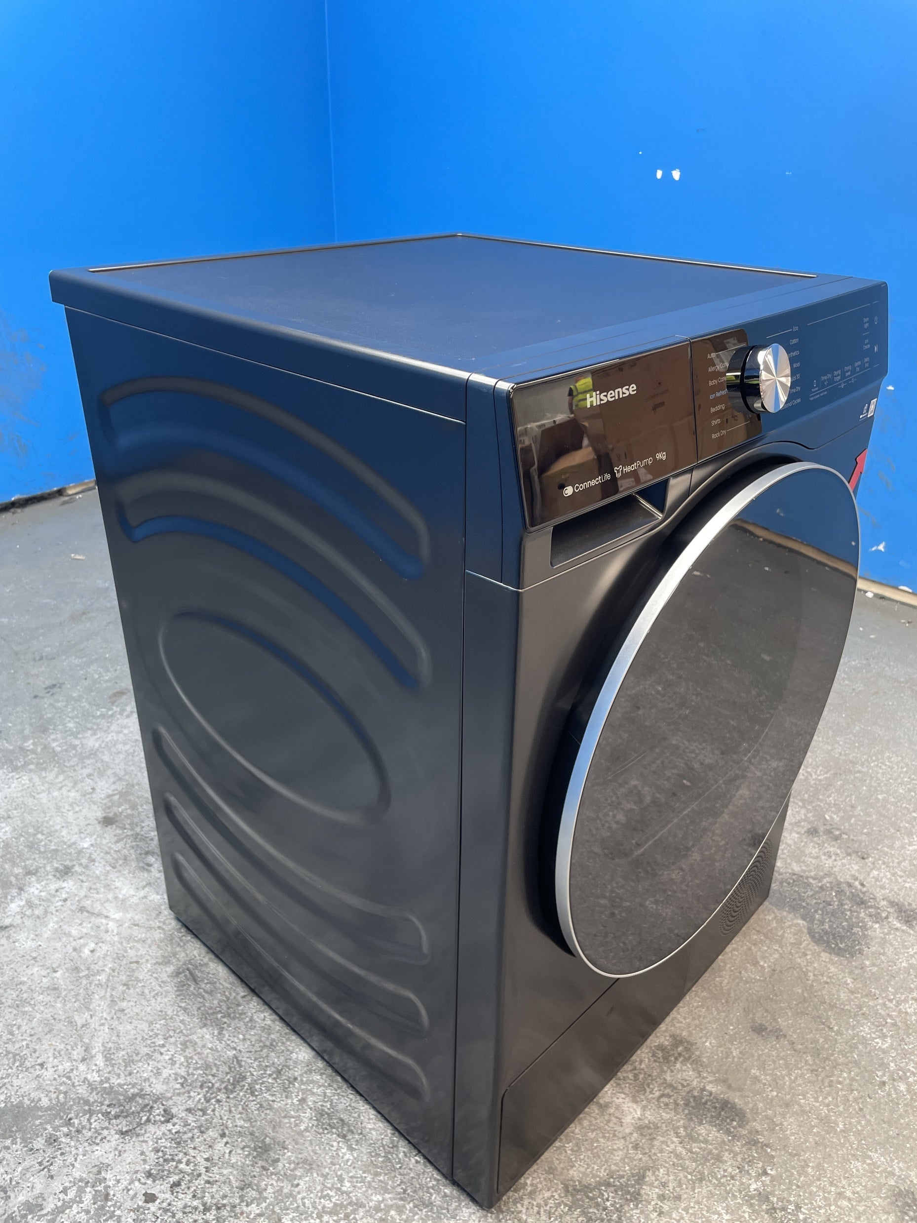 #GRC-158-113 - Hisense DH5S902BB 9kg Heat Pump Tumble Dryer