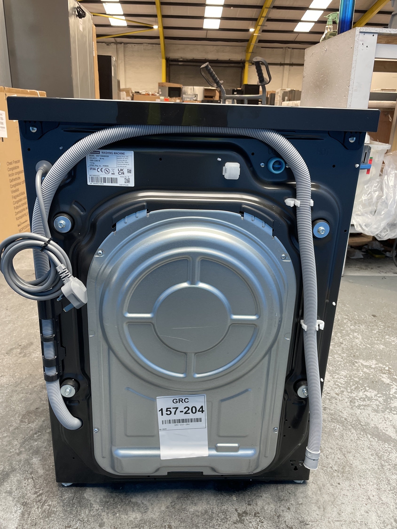 #GRC-157-204 - Samsung WW11DB8B95GB Series 8 AI Energy 11kg 1400rpm Washing Machine