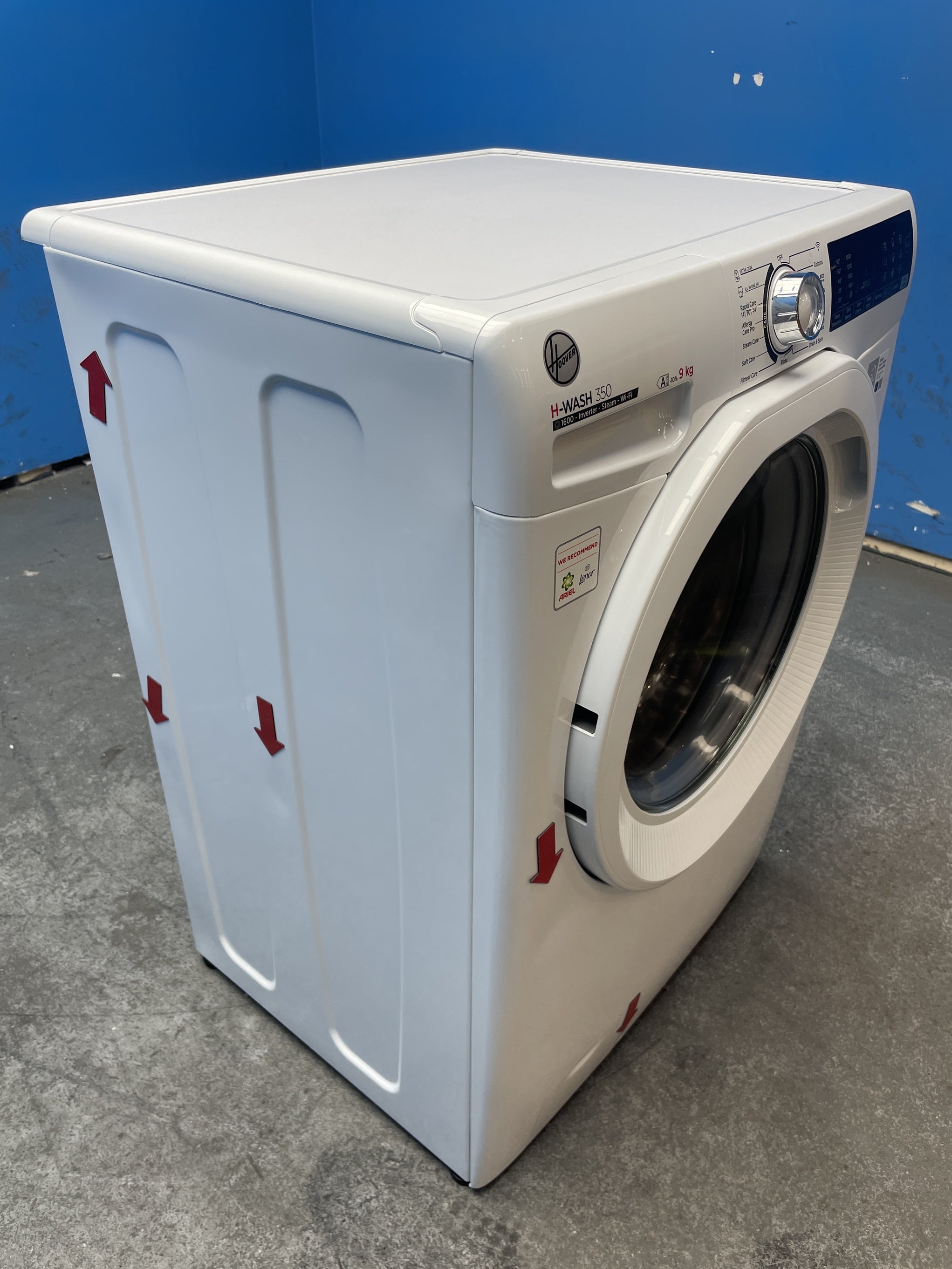 #GRC-160-096 - Hoover H-WASH 350 H3WPS696TAM6-80 9kg 1600rpm Washing Machine
