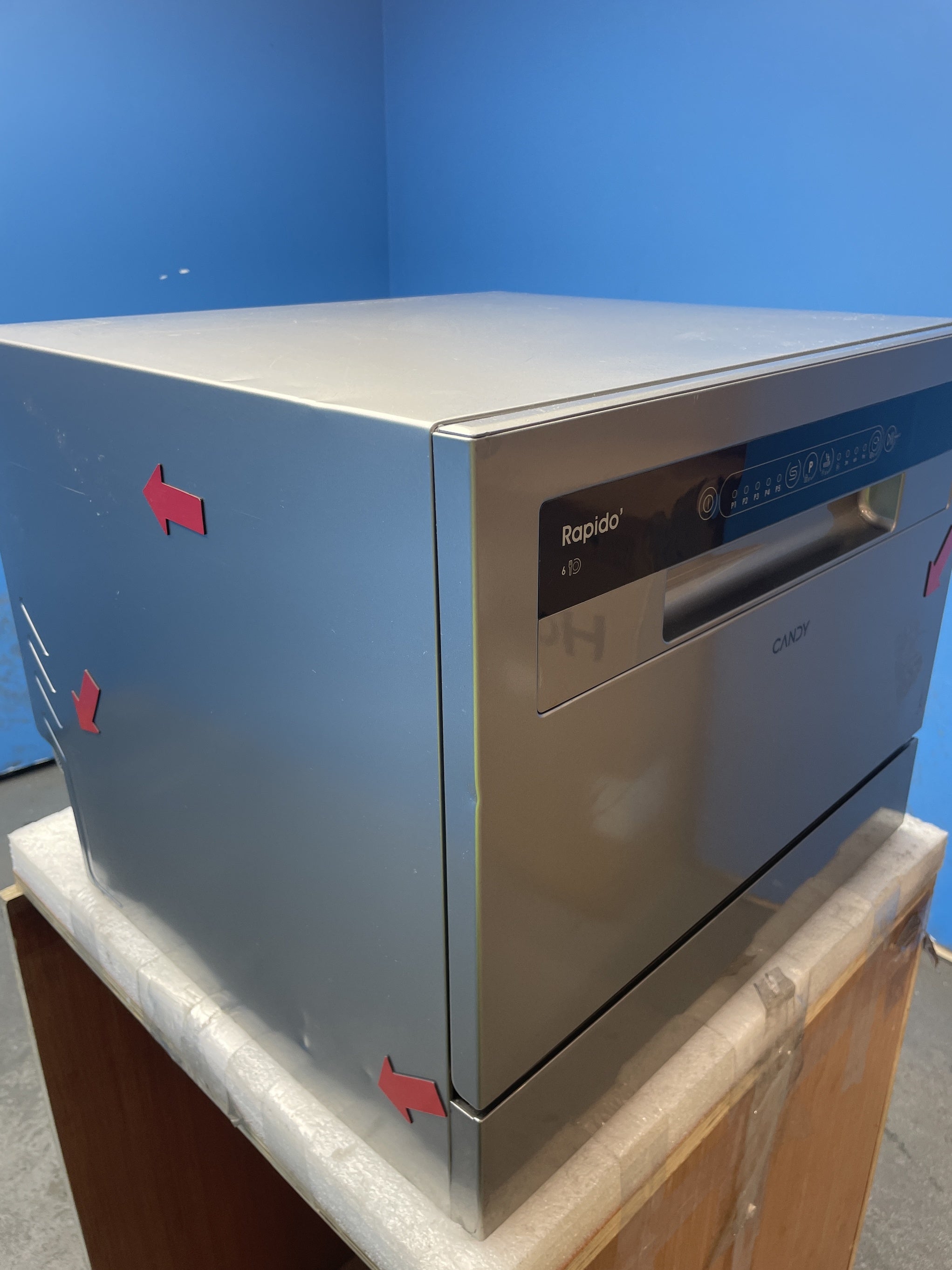 #GRC-152-391 - Candy RapidÓ CP 6E51LS-80 Tabletop 6 Place Setting Dishwasher