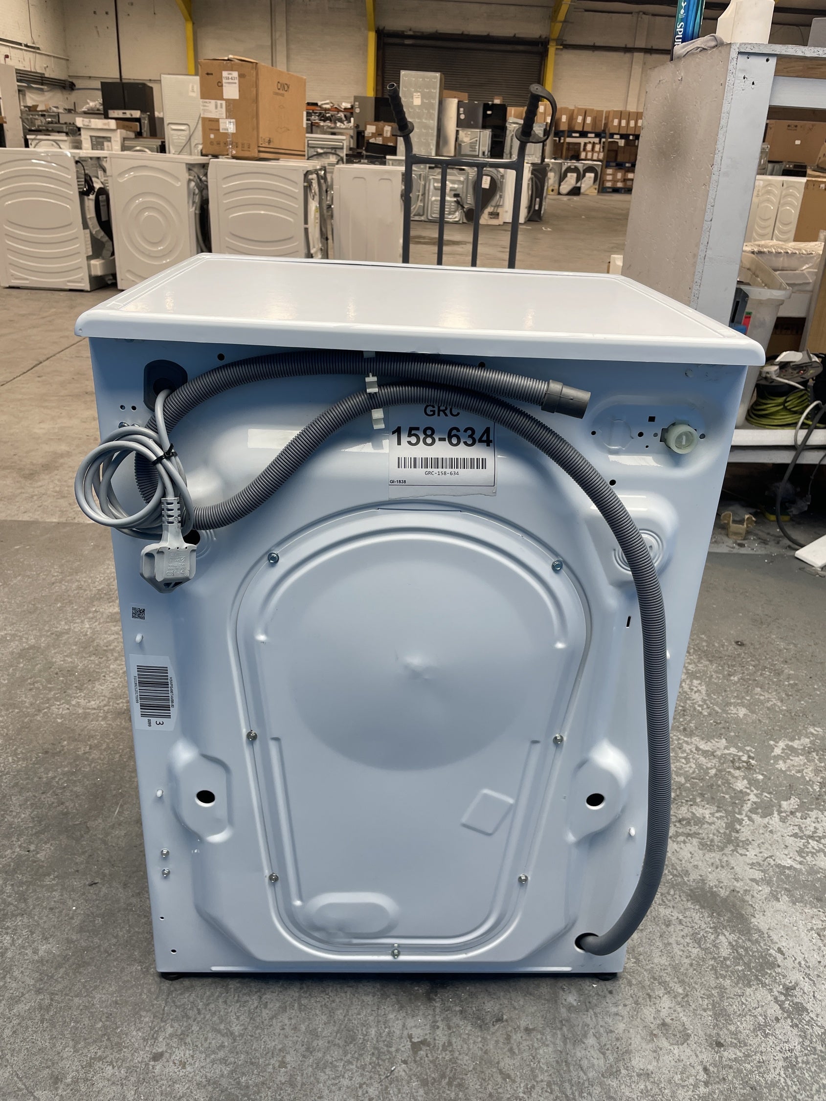 #GRC-158-634 - Hoover H3WPS496TAMB6 9kg 1400 Spin Washing Machine