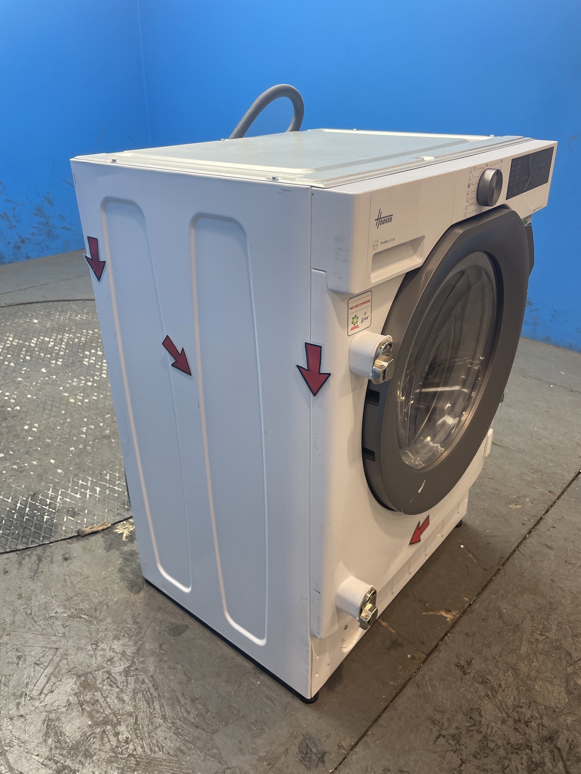 #GRC-156-152 - Hoover BH4S696M6DR9B-80 Built-in 9kg/6kg 1600rpm Washer Dryer