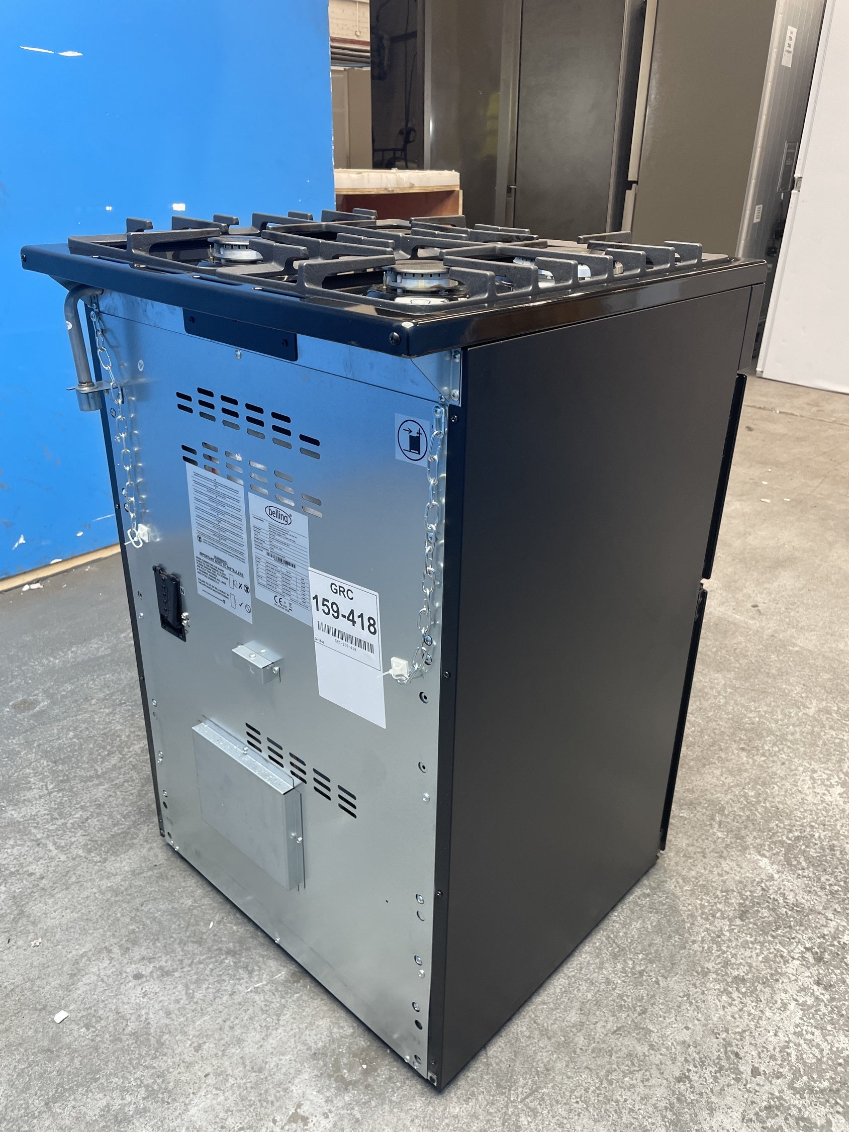 #GRC-159-418 - Belling Farmhouse 60cm Dual Fuel Cooker with Double Oven
