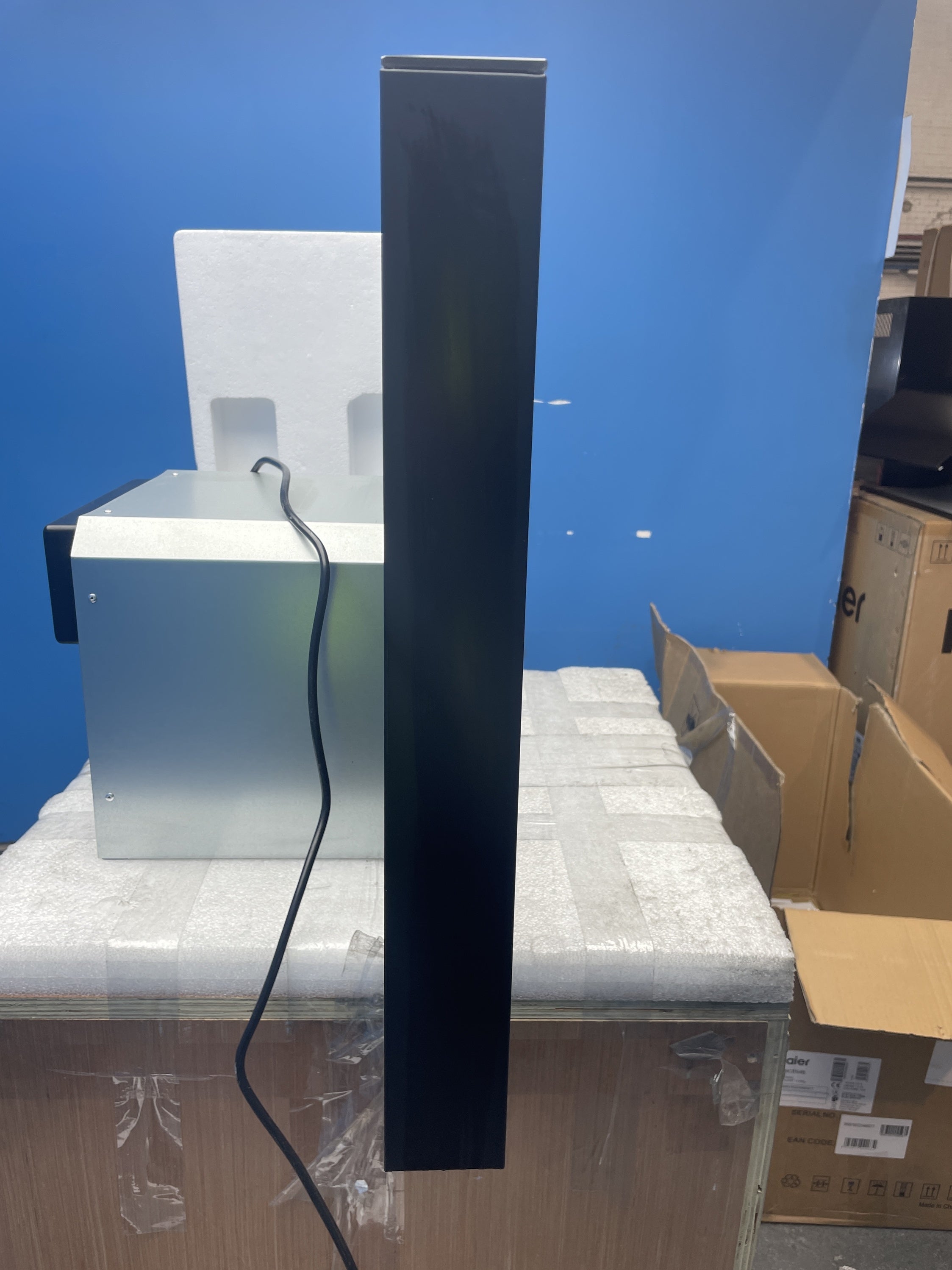 #GRC-156-408 - Haier ID Clean HATS9CBS4B 90cm Wall Mounted Chimney Cooker Hood