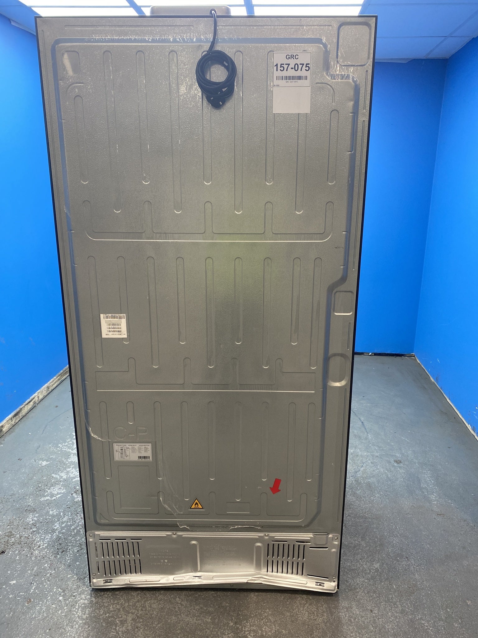 #GRC-157-075 - Haier Cube 90 Series 3 HCR39F19ENPT American Fridge Freezer