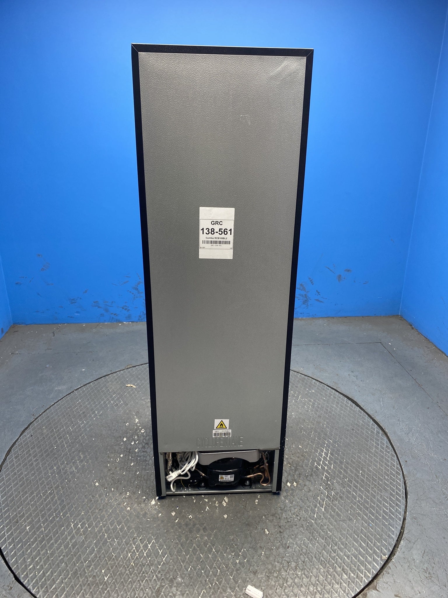 COMFEE' RCB169BL2UK(E) 174L Low-Frost Combi Fridge Freezer