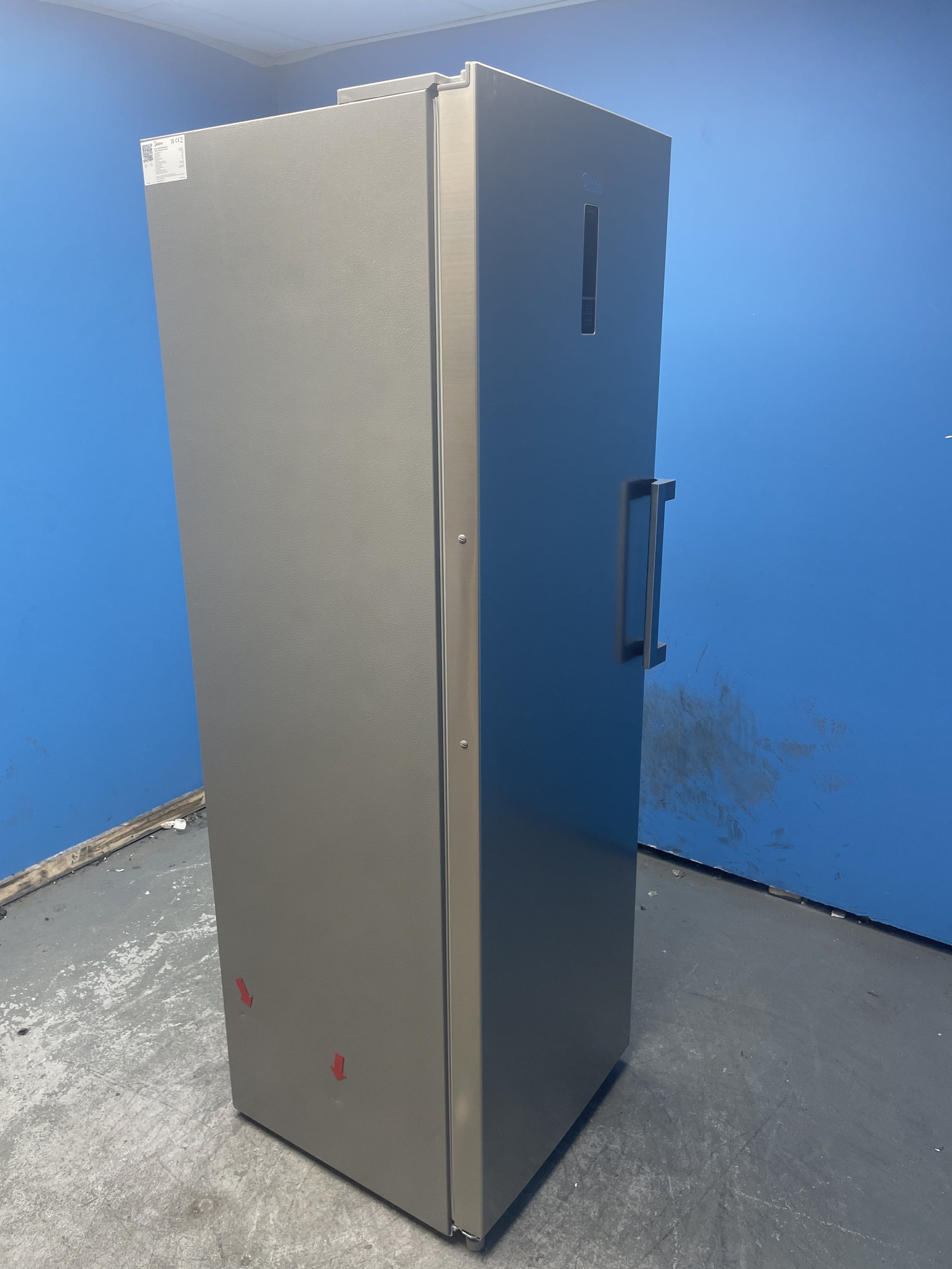 #GRC-158-802 - Midea MDRU385MTE46 185cm Frost Free Upright Freezer