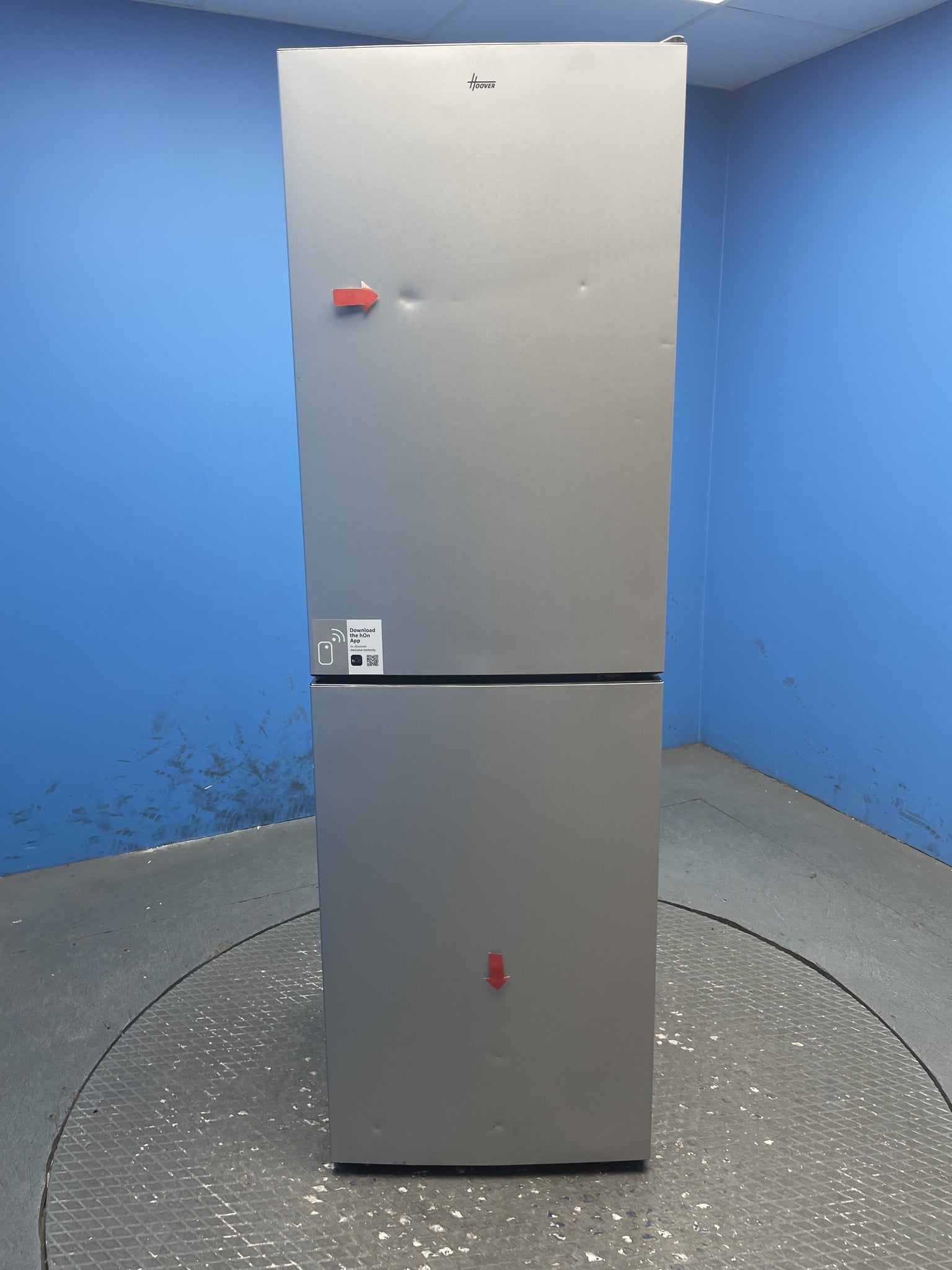 Hoover HOCT3L517ESK 252 Litre Combi Fridge Freezer