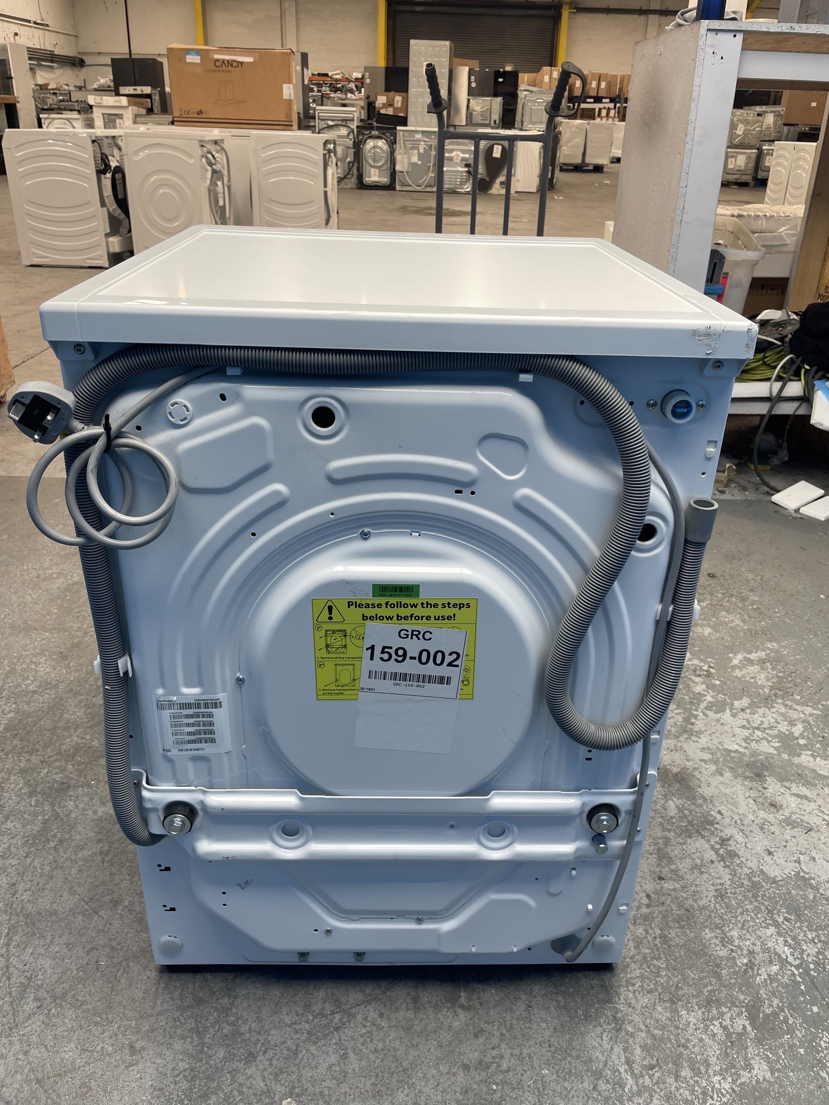 #GRC-159-002 - Haier X Series 7 HW120-B14367U1 12kg 1400rpm Washing Machine