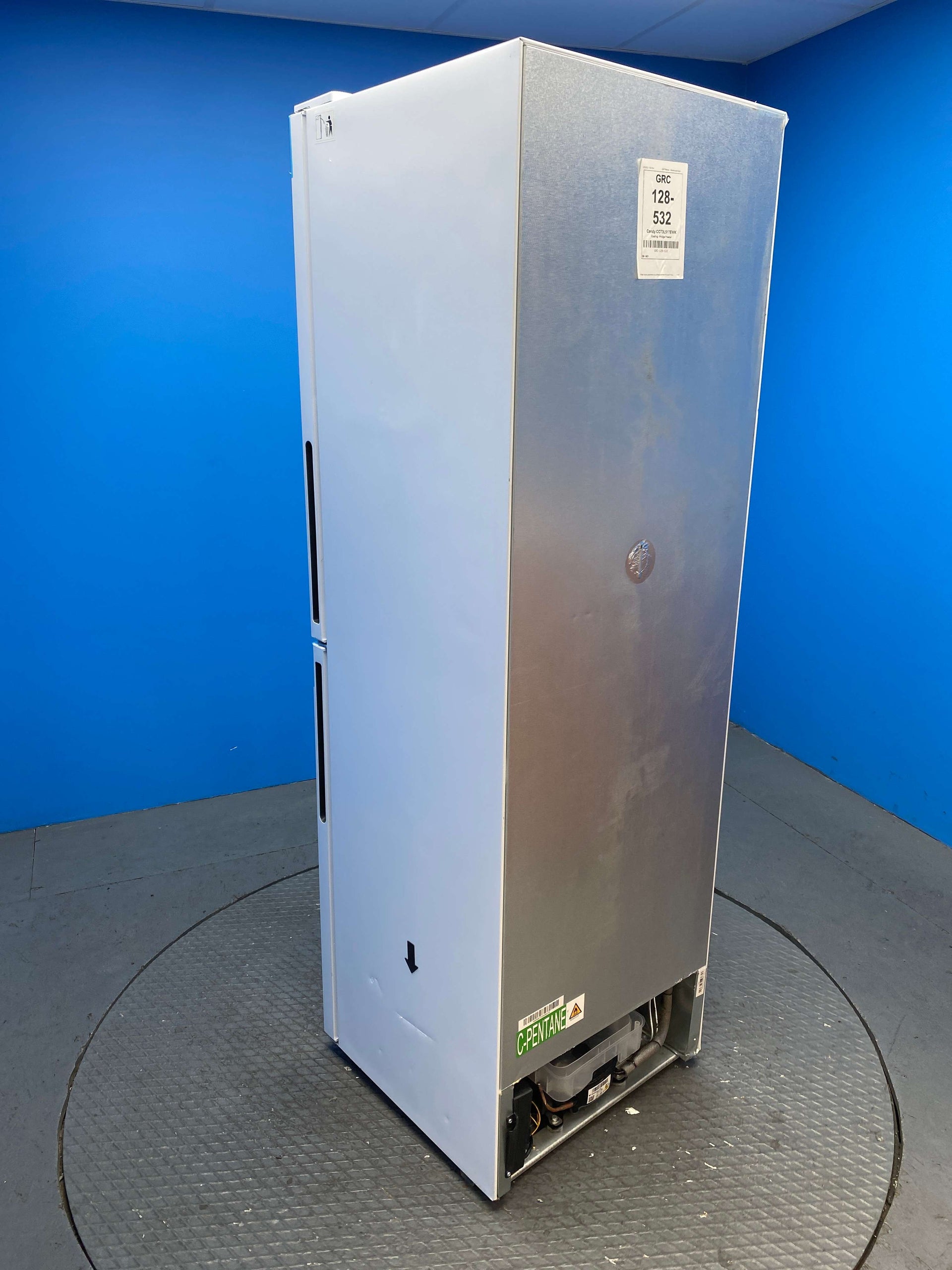 Candy CCT3L517EWK 252 Litre Combi Fridge Freezer