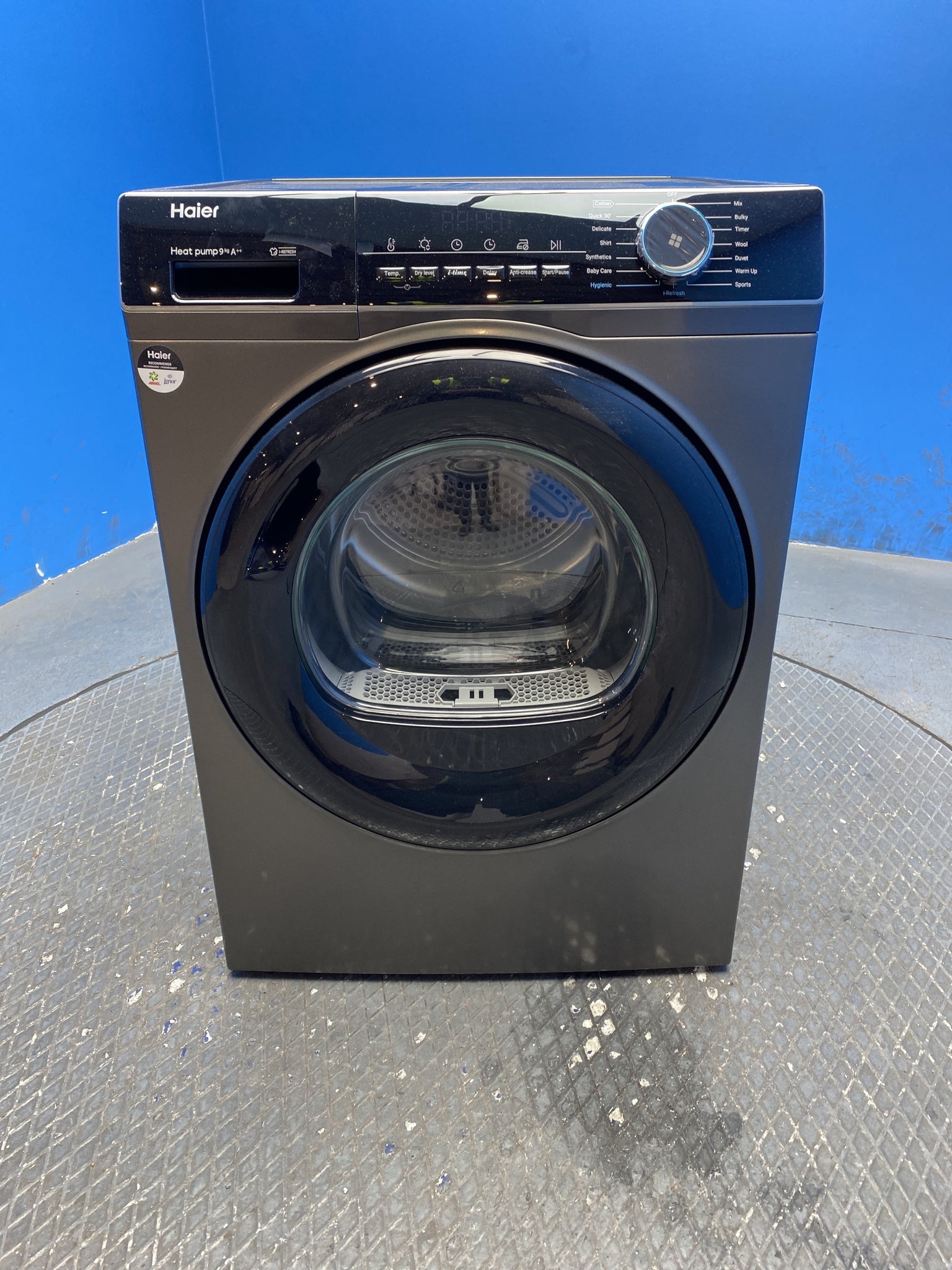 Haier HD90-A2939S Series 3 9kg Heat Pump Tumble Dryer
