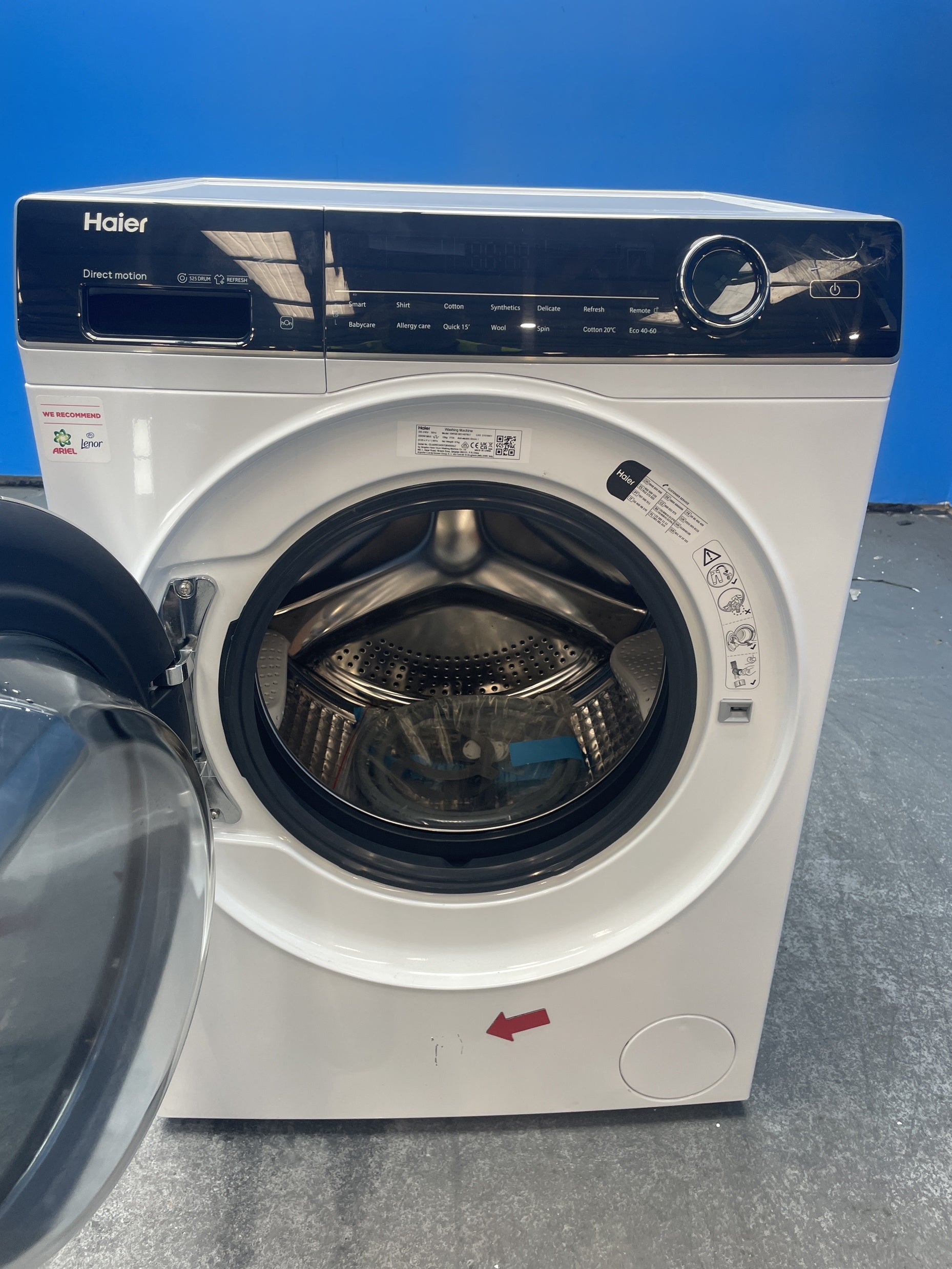 #GRC-159-224 - Haier HW100-BD14979U1 Series 7 Plus 10kg 1400 Spin Washing Machine