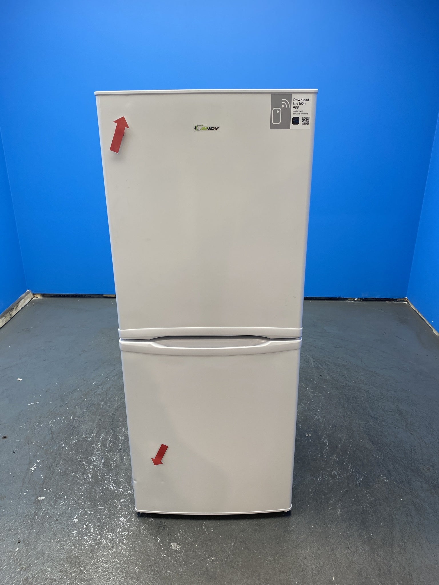 Candy CCH1S513EWK 185 Litre Combi Fridge Freezer
