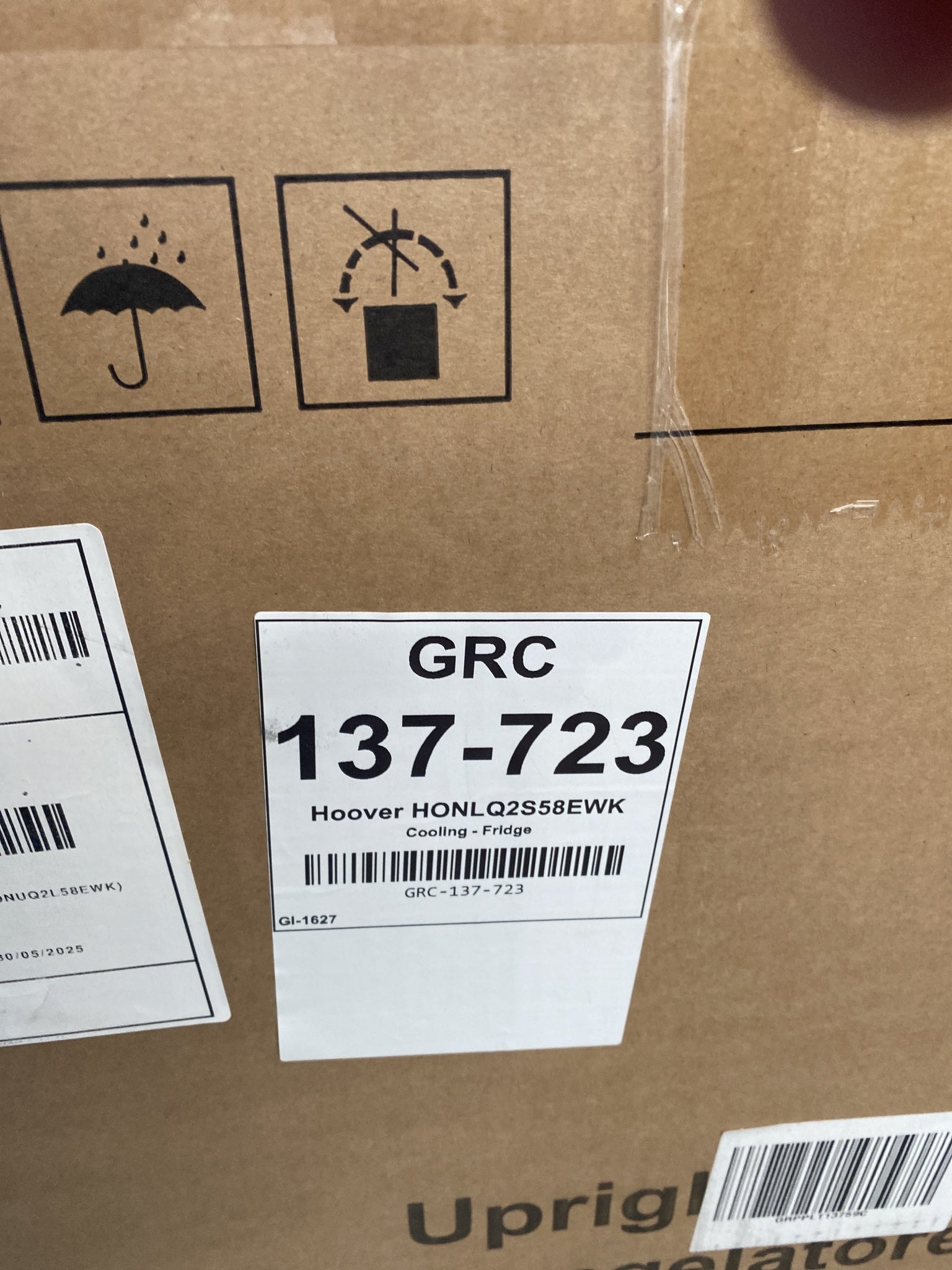 Hoover H-FRIDGE 300 HONLQ2S58EWK Under Counter Larder Fridge