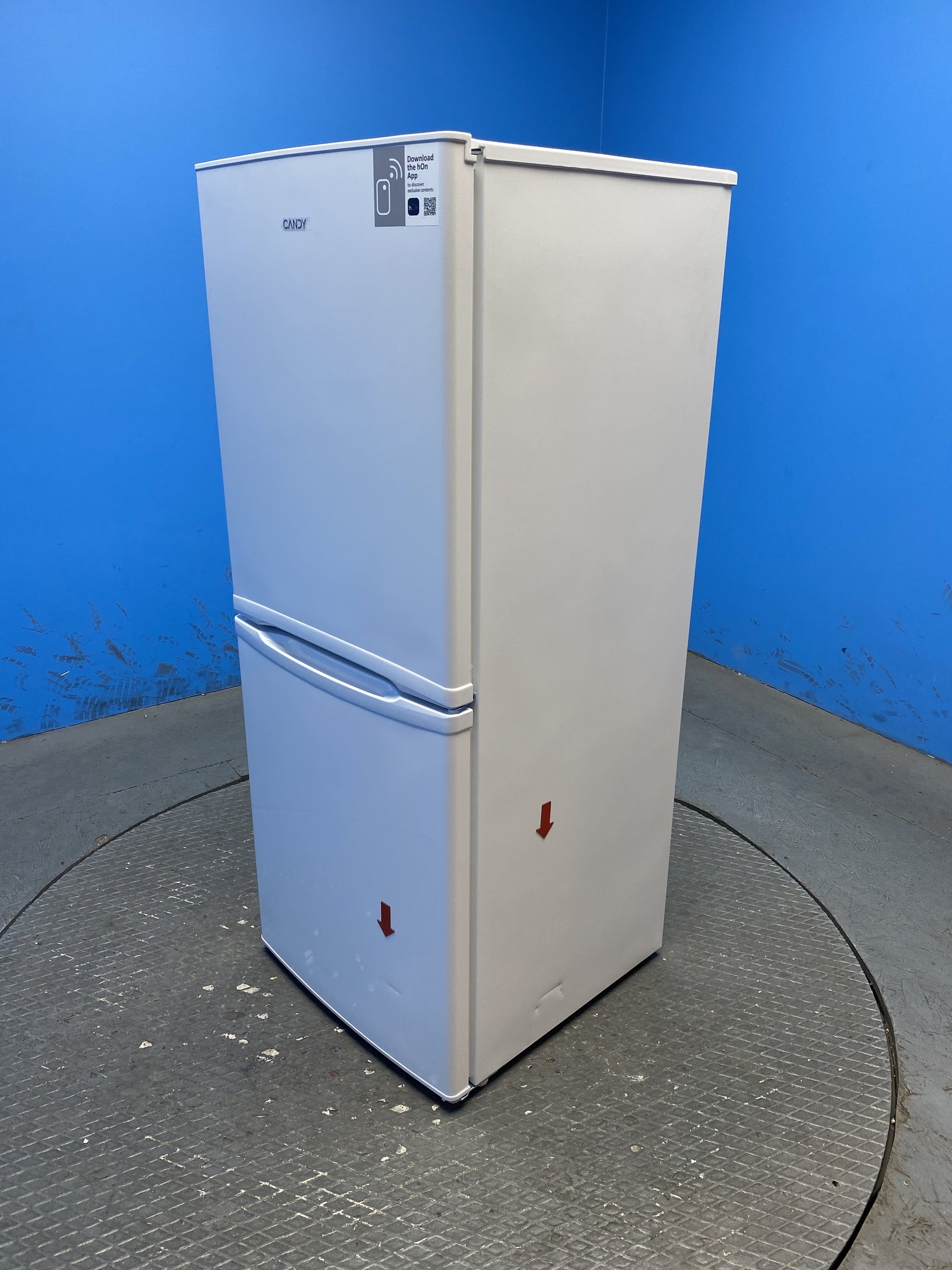 Candy CCH1S513EWK 185 Litre Combi Fridge Freezer