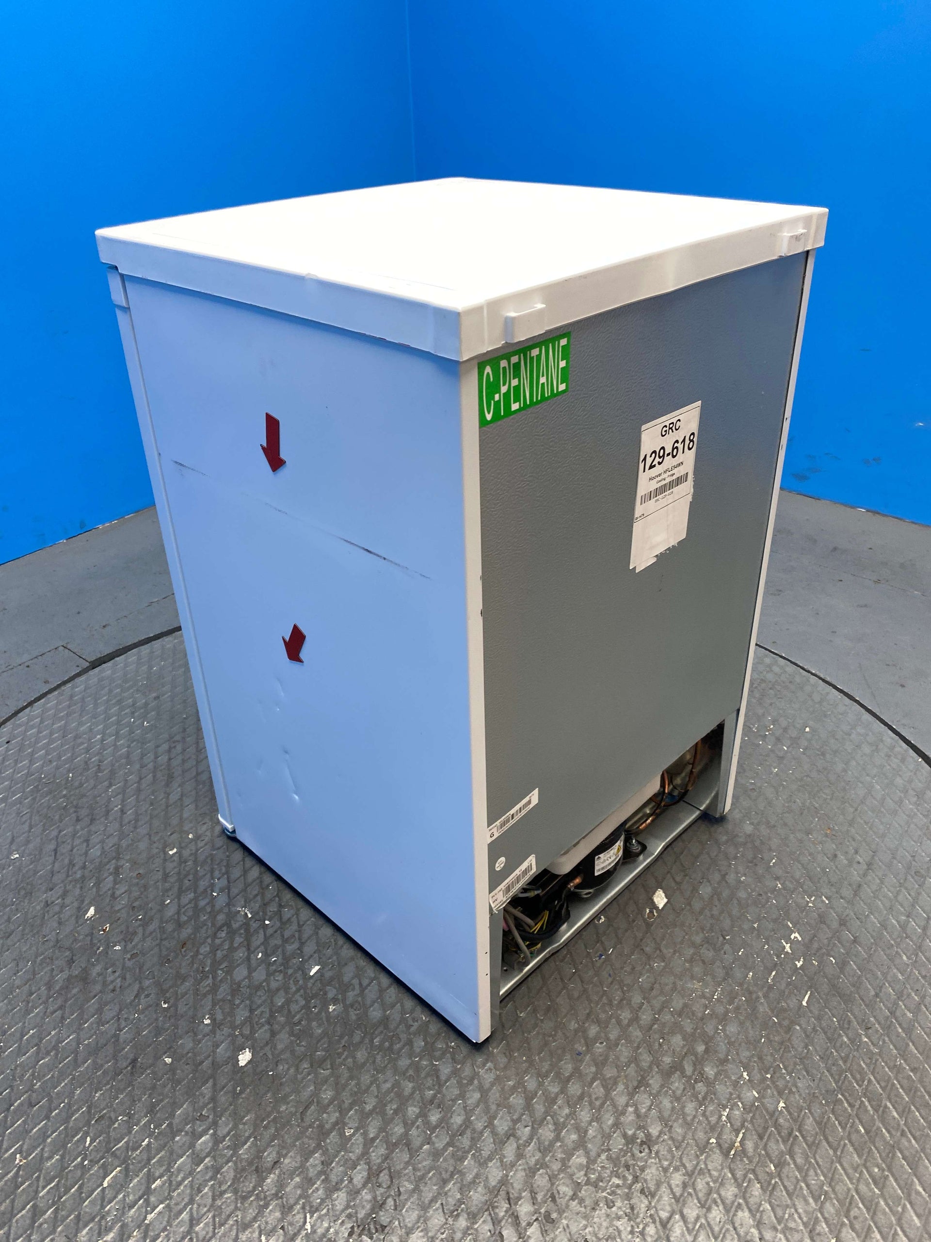 Hoover HFLE54WN 127 Litre Table Top Refrigerator