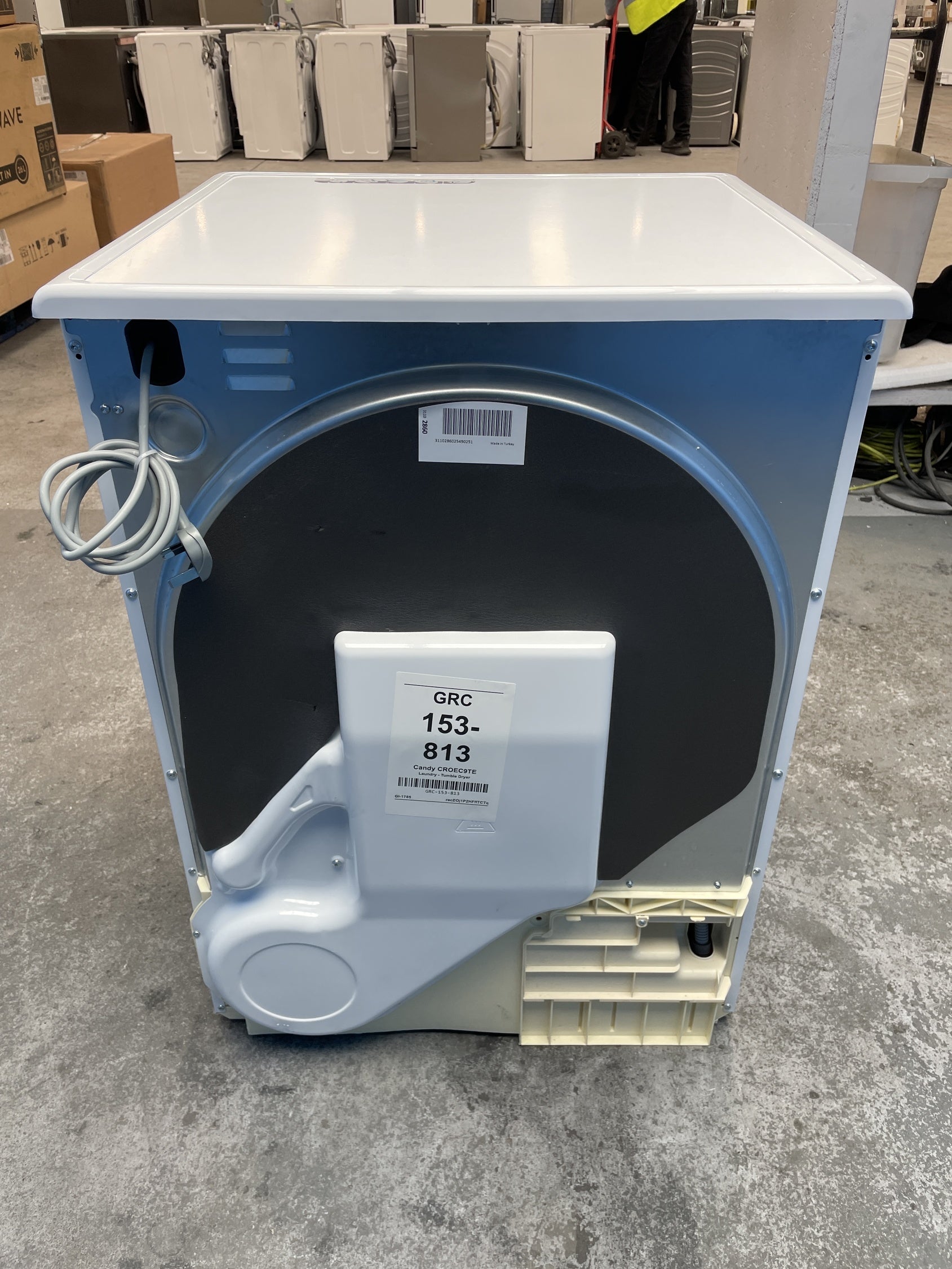 #GRC-153-813 - Candy CROE C9TE-80 Smart Pro 9kg Condenser Tumble Dryer