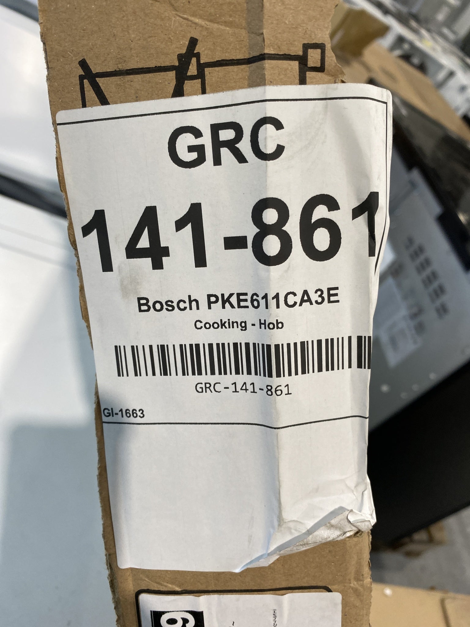 Bosch Series 2 PKE611CA3E 60cm 4 Zone Frameless Ceramic Hob