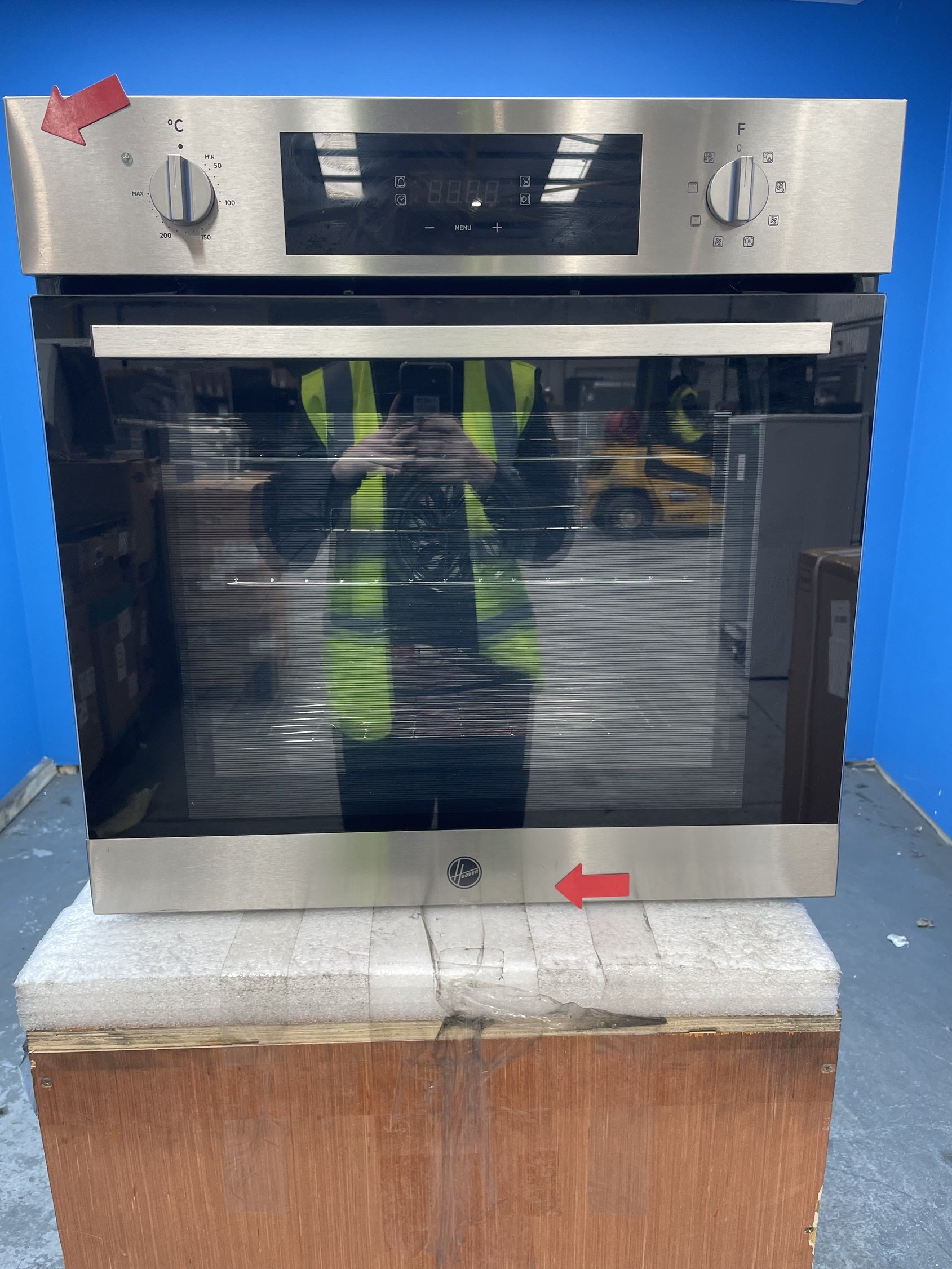 #GRC-156-190 - Hoover HOC3BF3258IN Built In Electric Single Oven