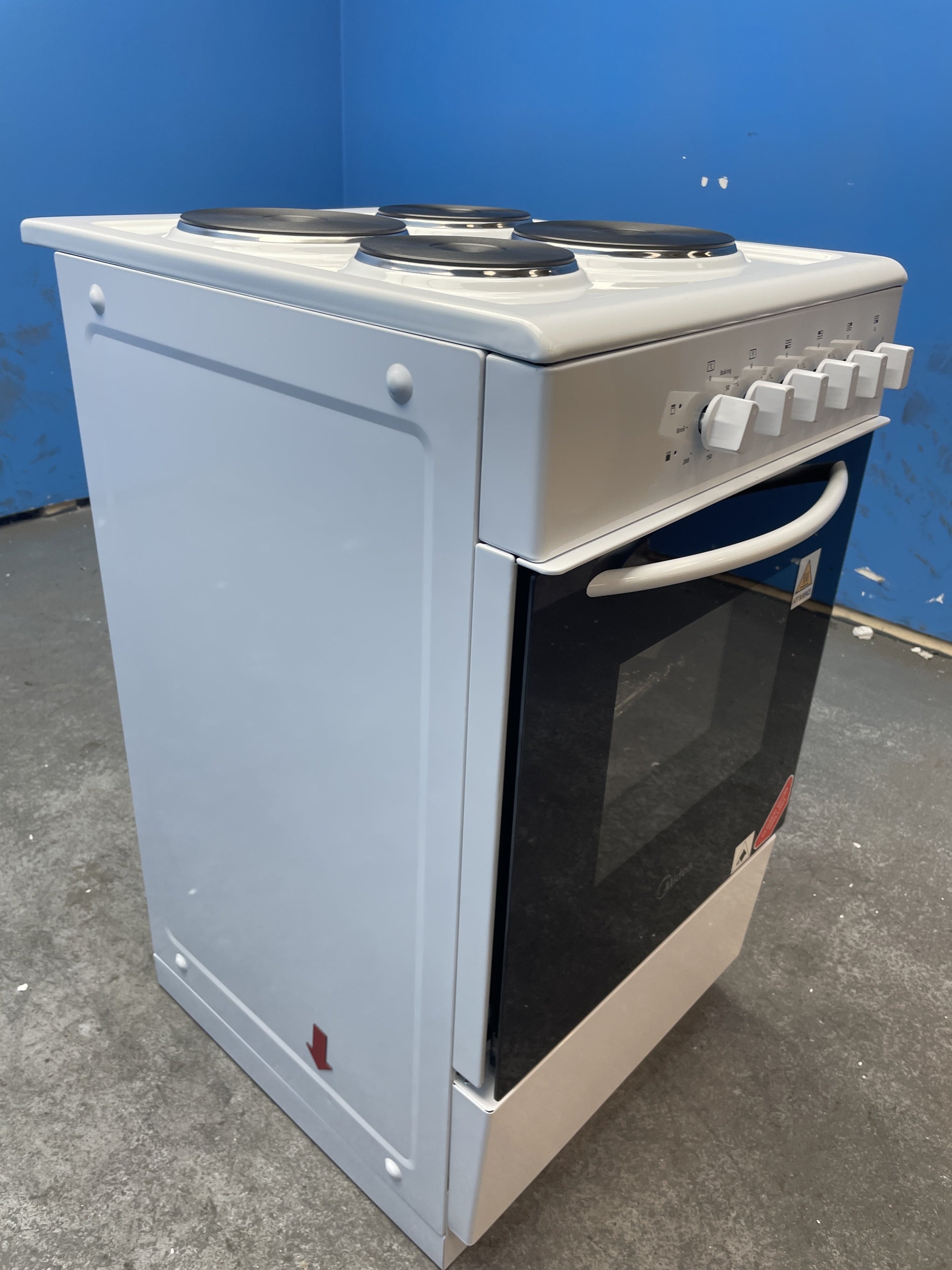 #GRC-160-320 - Midea MFO20DME4H109-WH 50cm Electric Cooker with Solid Plate Hob
