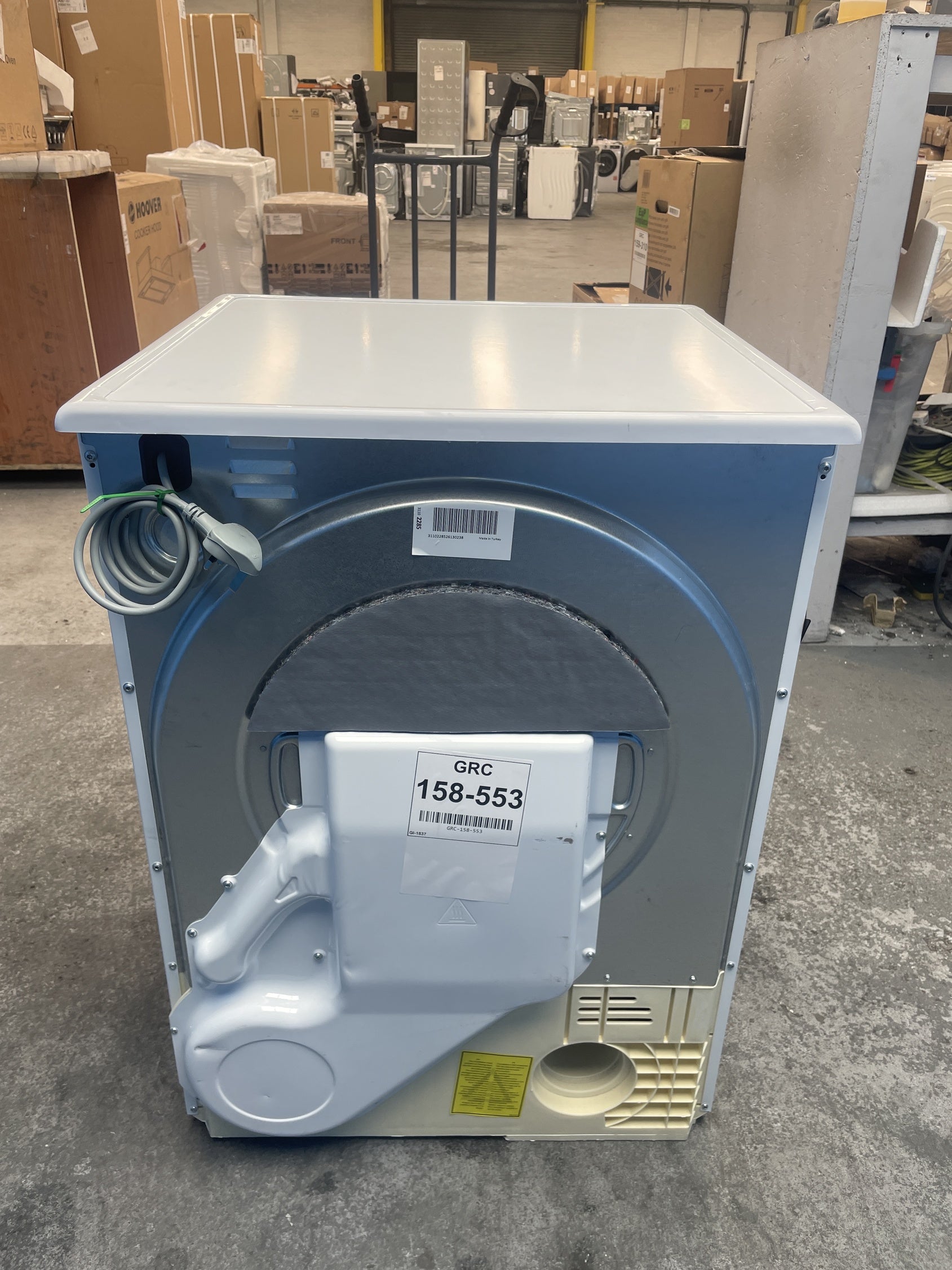 #GRC-158-553 - Hoover HLE V9DG-80 9kg Vented Tumble Dryer