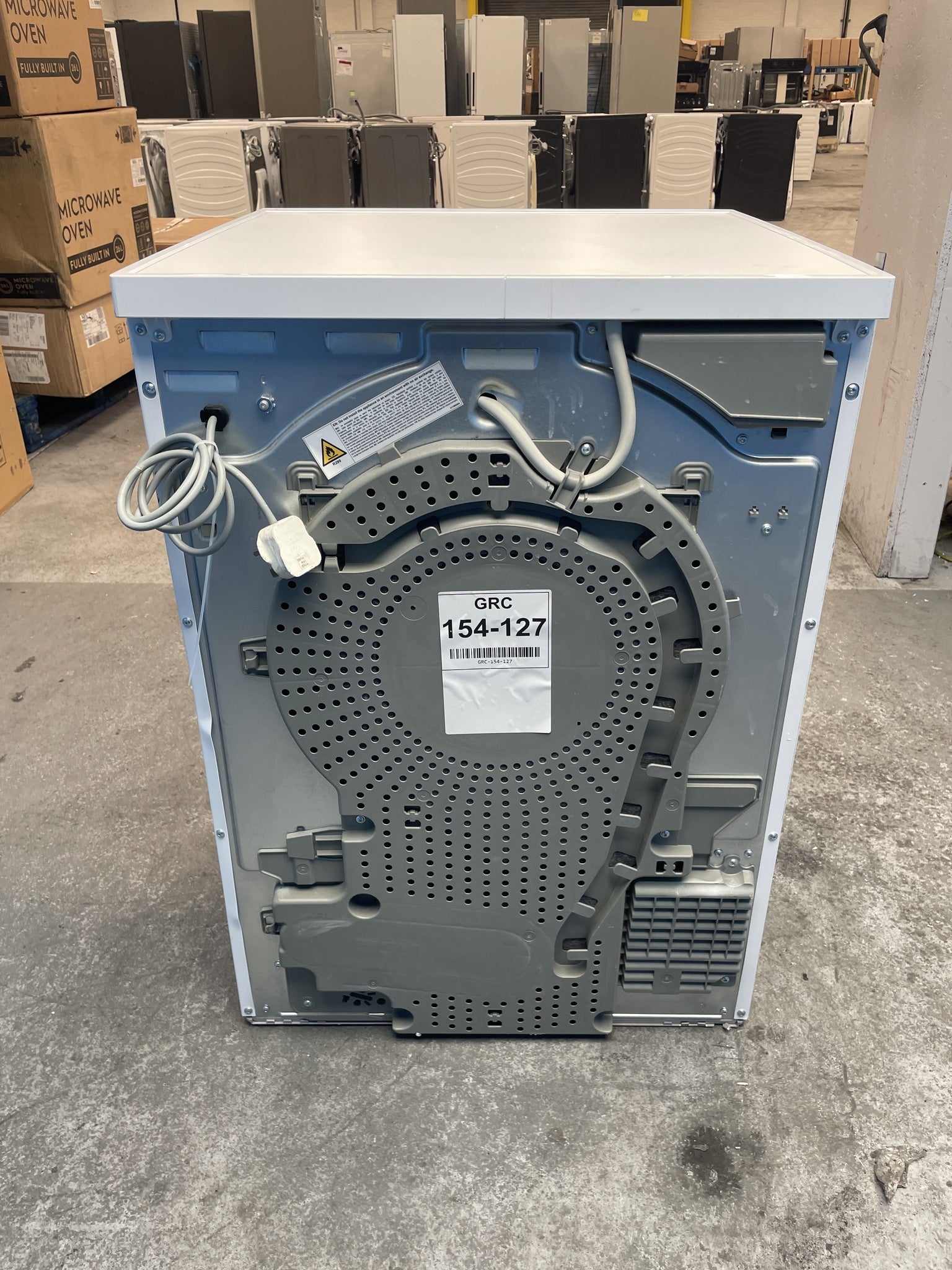 #GRC-154-127 - AEG TR948V4BC 8kg Heat Pump Tumble Dryer