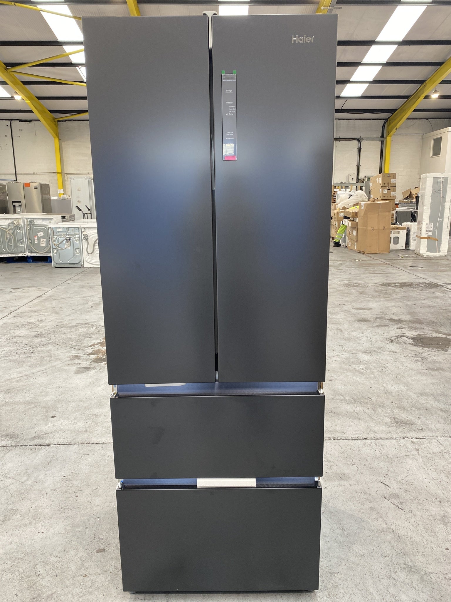 Haier HFR5719ENPB French Door Series 5 446 Litre Fridge Freezer